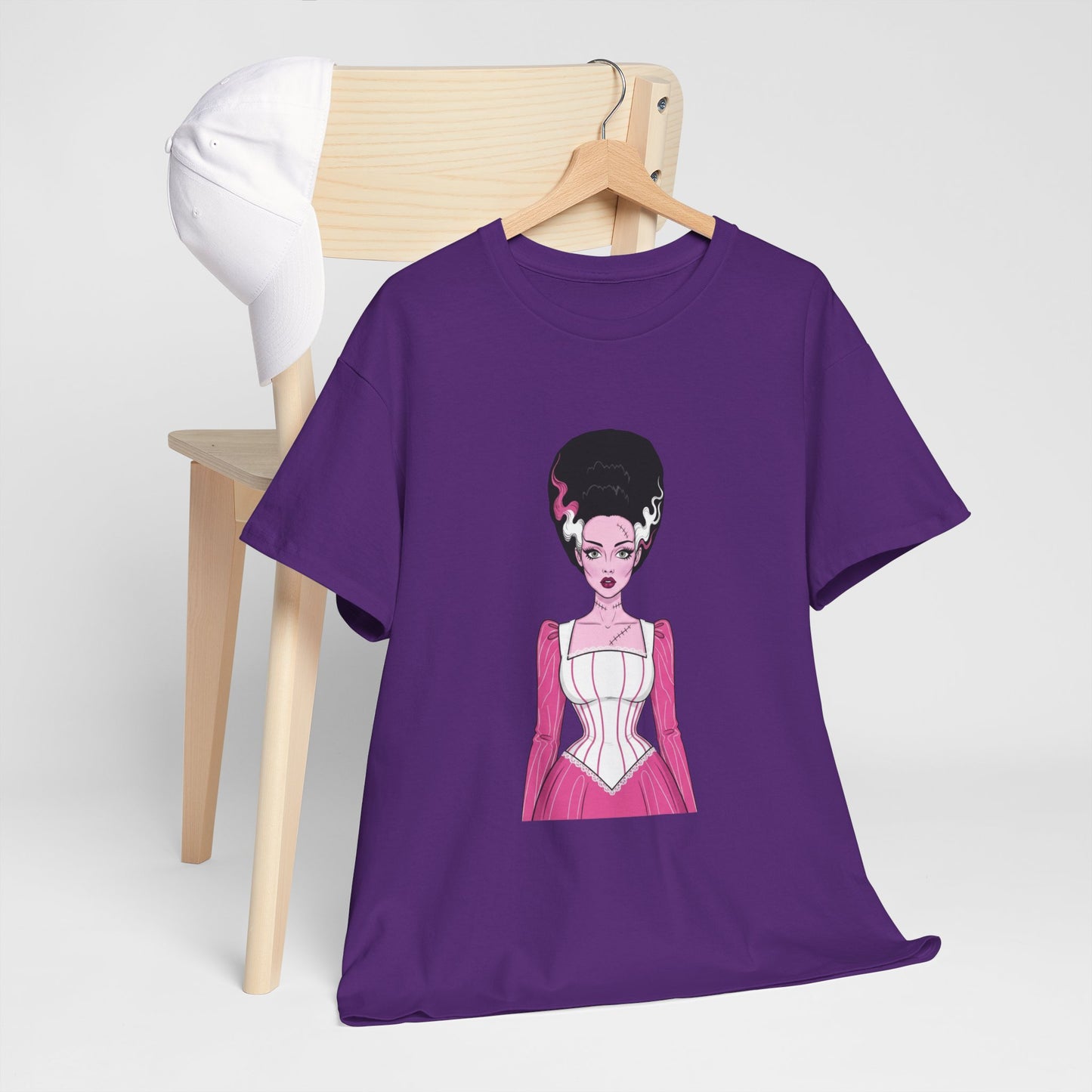 Pink Bride of Frankenstein Awareness Tee