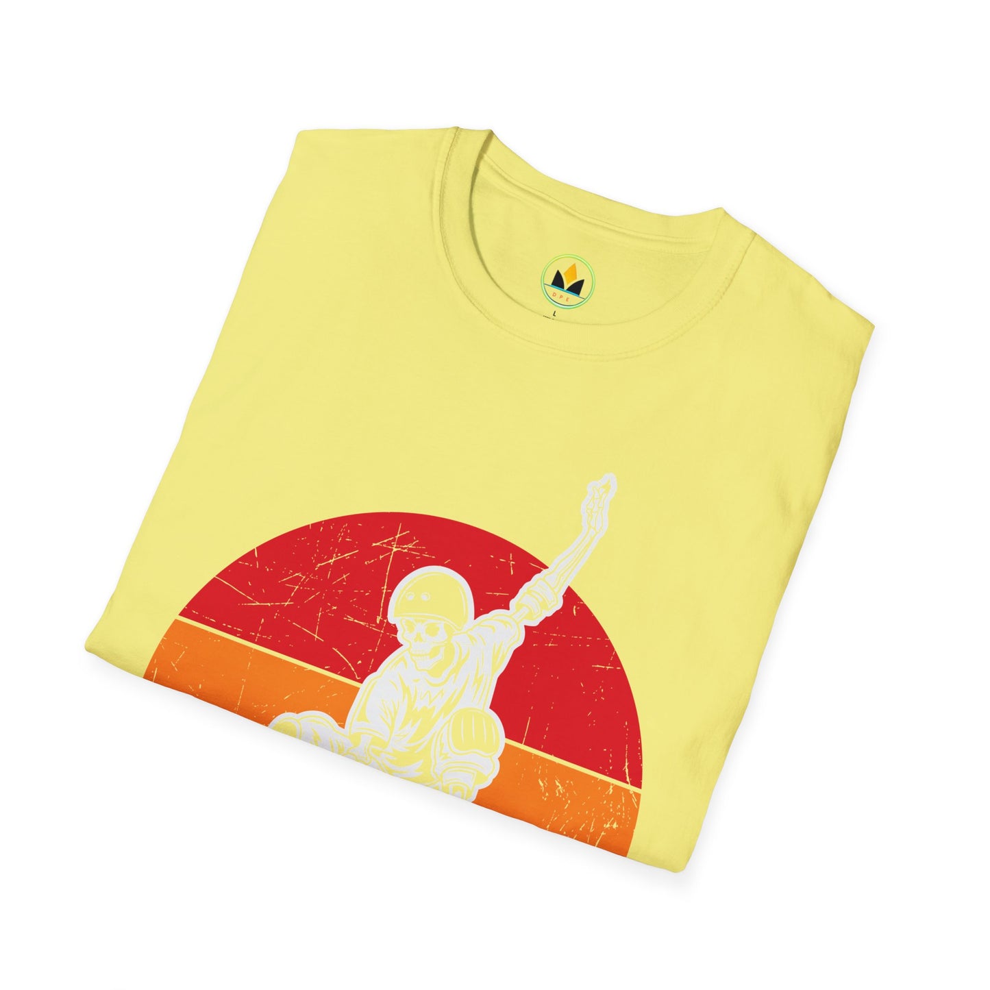 Sunset Skateboarder - Vintage Halloween Unisex T-Shirt