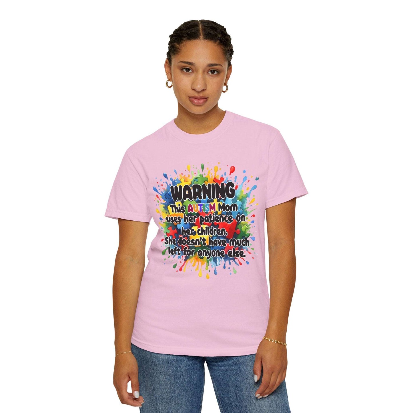 Autism Mom’s Patience Statement T-Shirt: Bold & Empowering