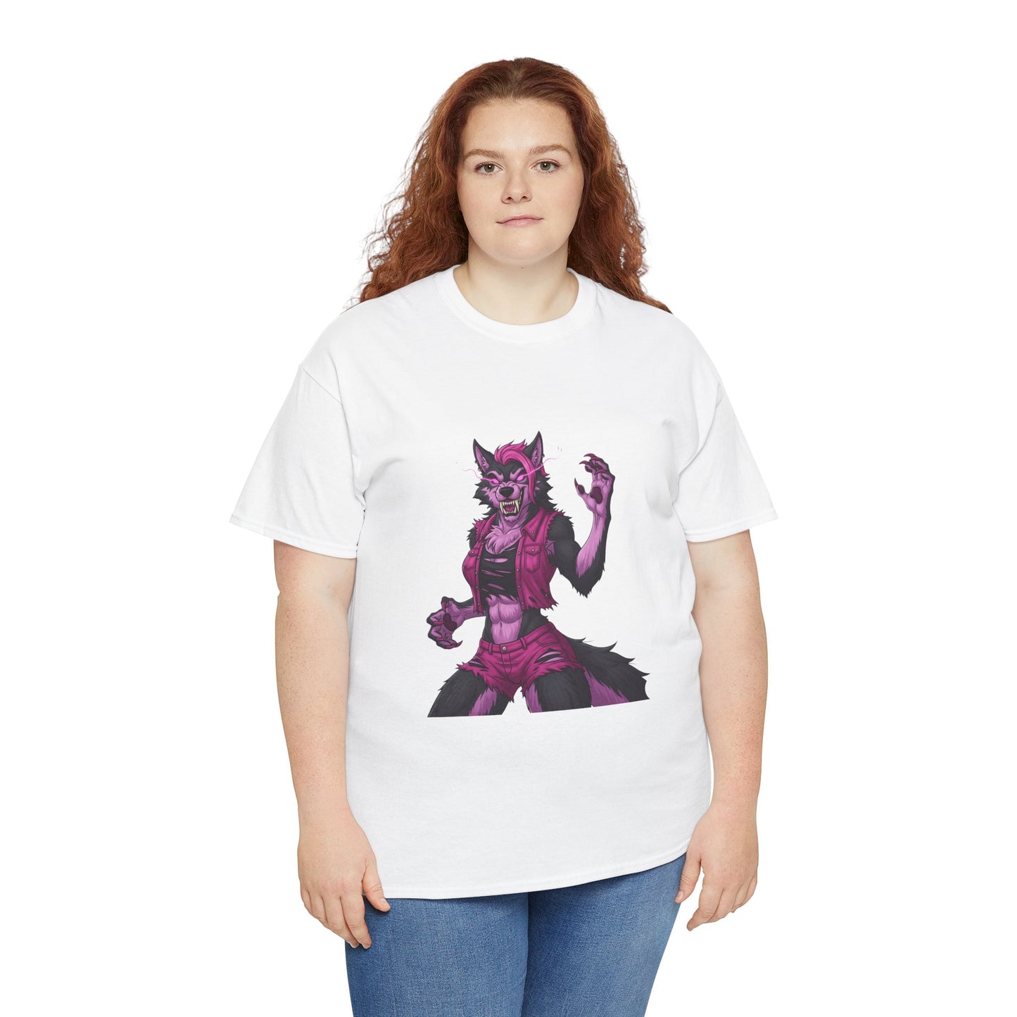 Fierce Werewolf Fights Cancer Tee