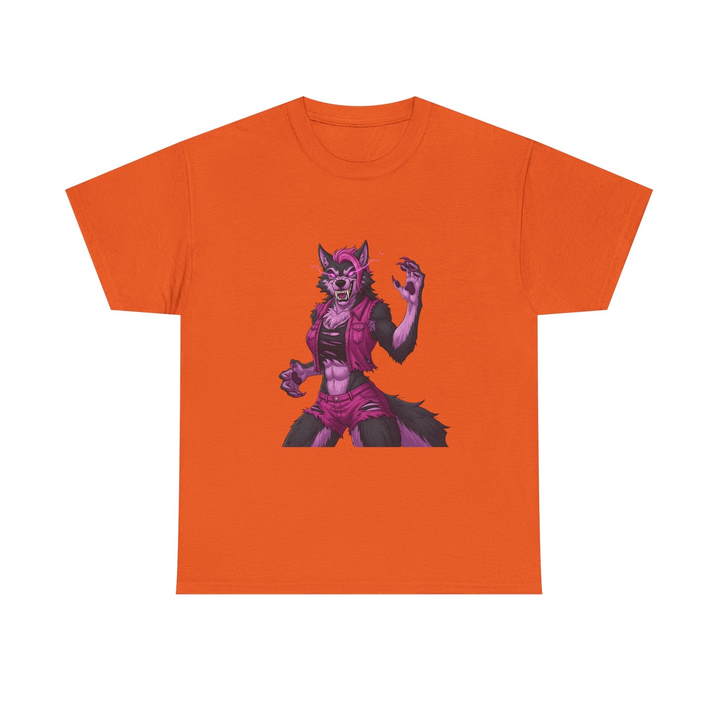 Fierce Werewolf Fights Cancer Tee