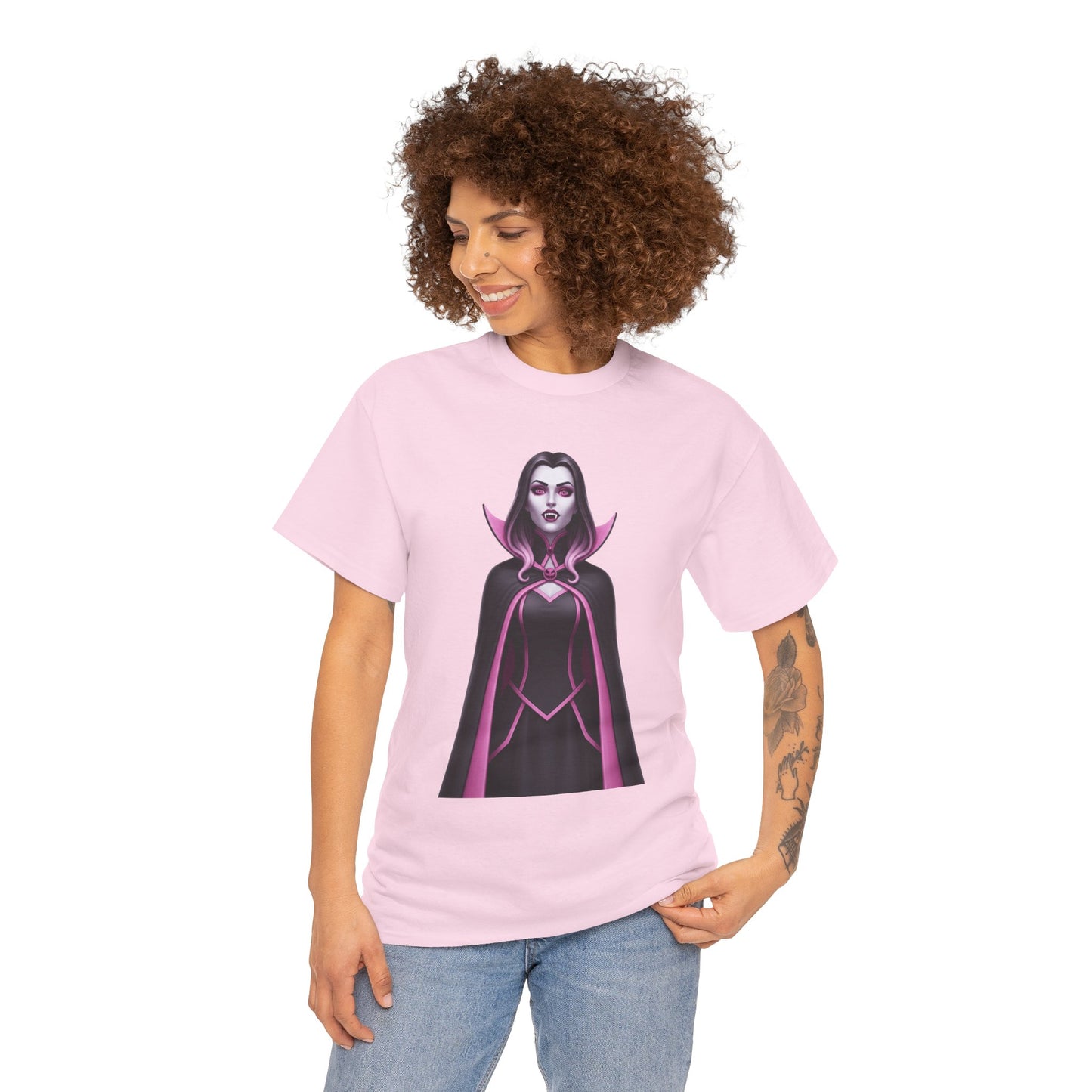 Gothic Vampiress Halloween Tee