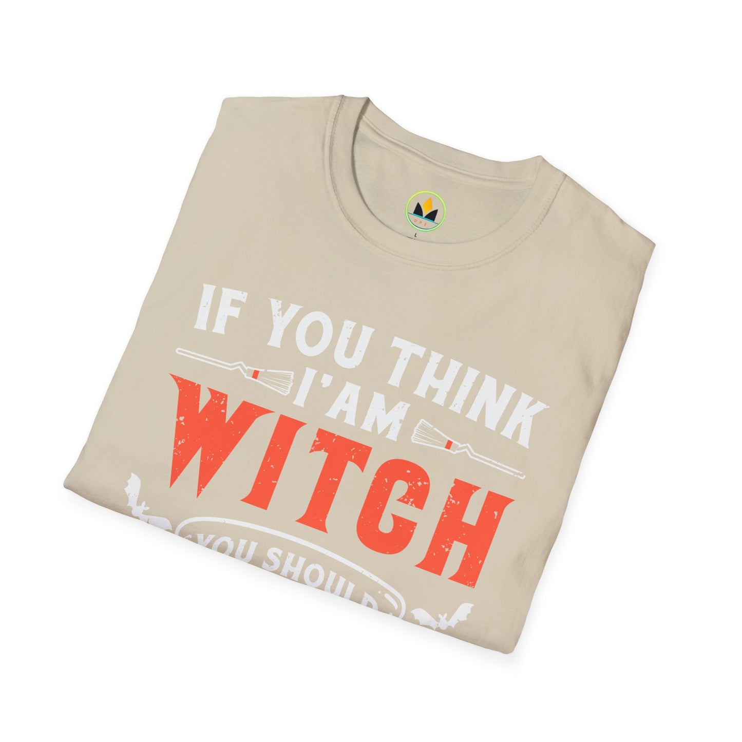 Humorous Witch Sister Halloween Unique Spooky Season Softstyle T-Shirt