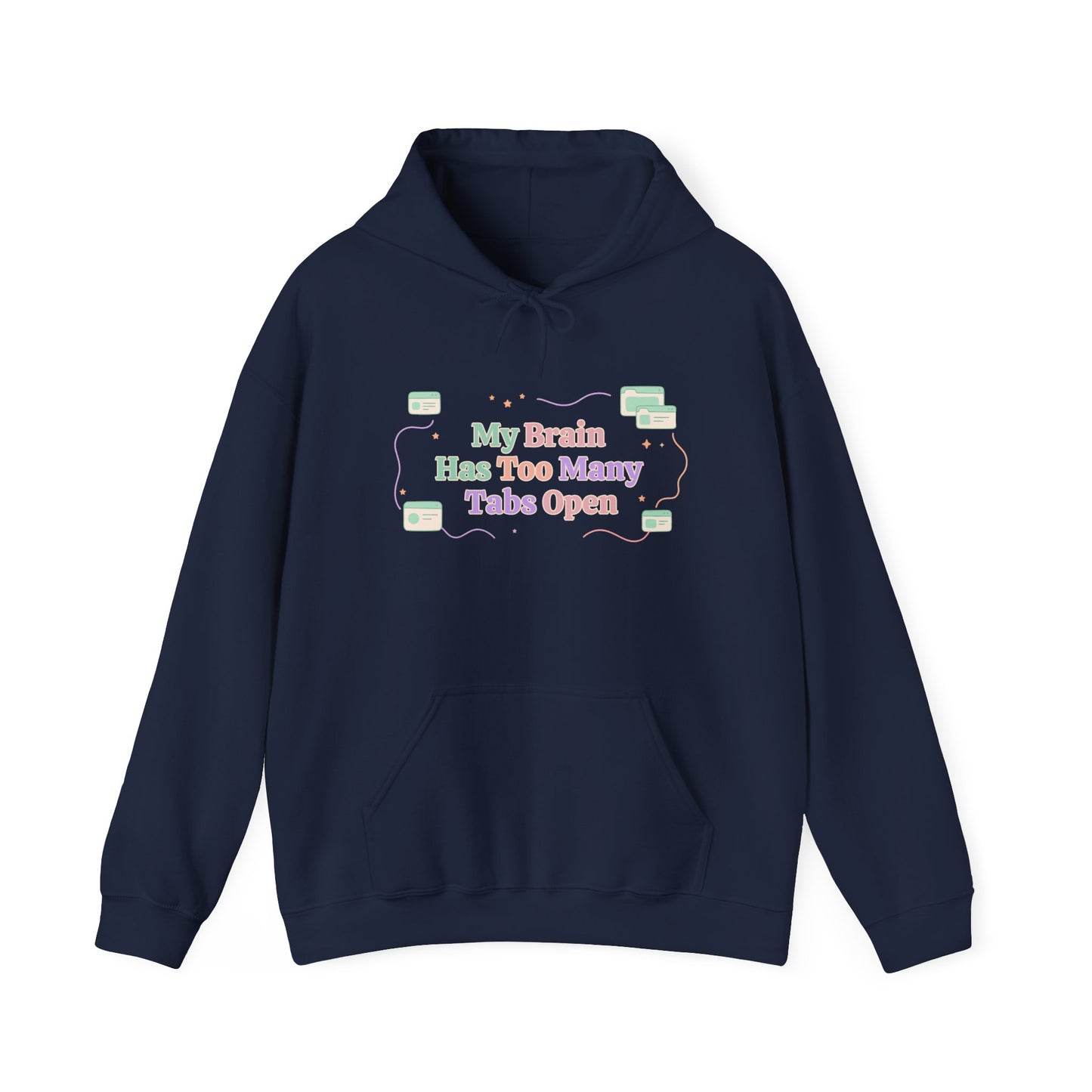 ADHD Hyperfixation Mode | Retro "Locked In" Aesthetic Hoodie