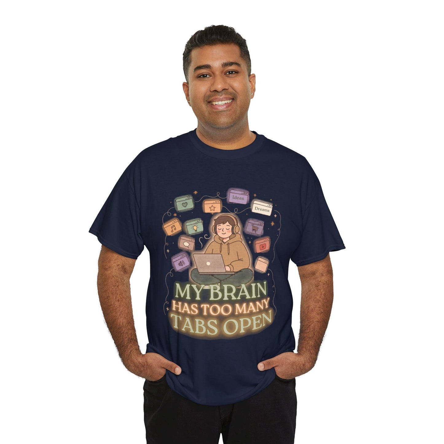 ADHD Night Mode | Neon "2AM Hyperfixation" Aesthetic Tee