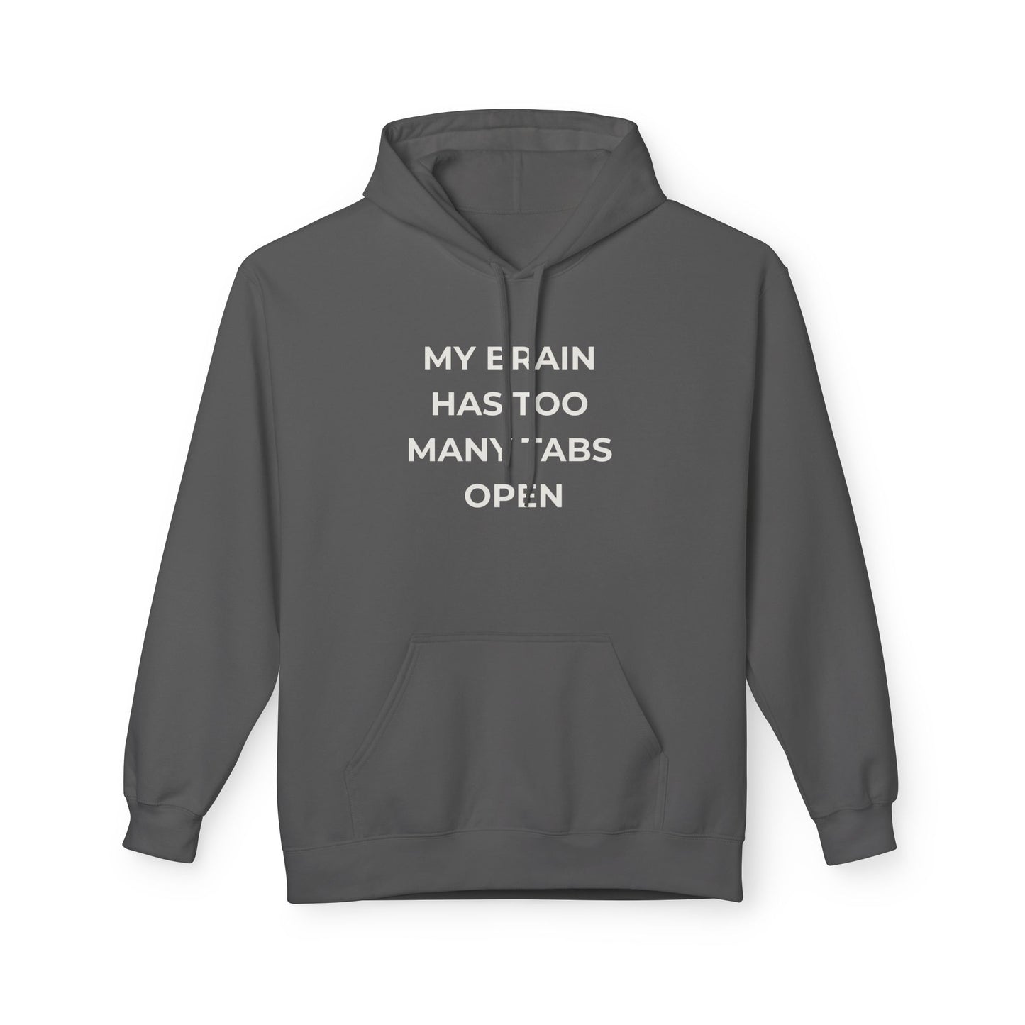 My Brain Has Too Many Tabs Open Hoodie | Funny ADHD Gift | Cozy Lofi Pullover