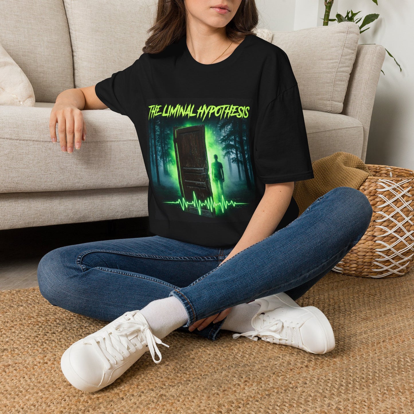 The Liminal Hypothesis: Unexplained Phenomena Graphic T-Shirt