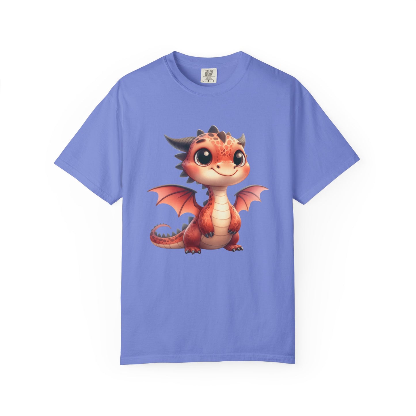 Adorable Dragon Whelp Tee - Soft Cotton T-Shirt with Fantasy Creature tee