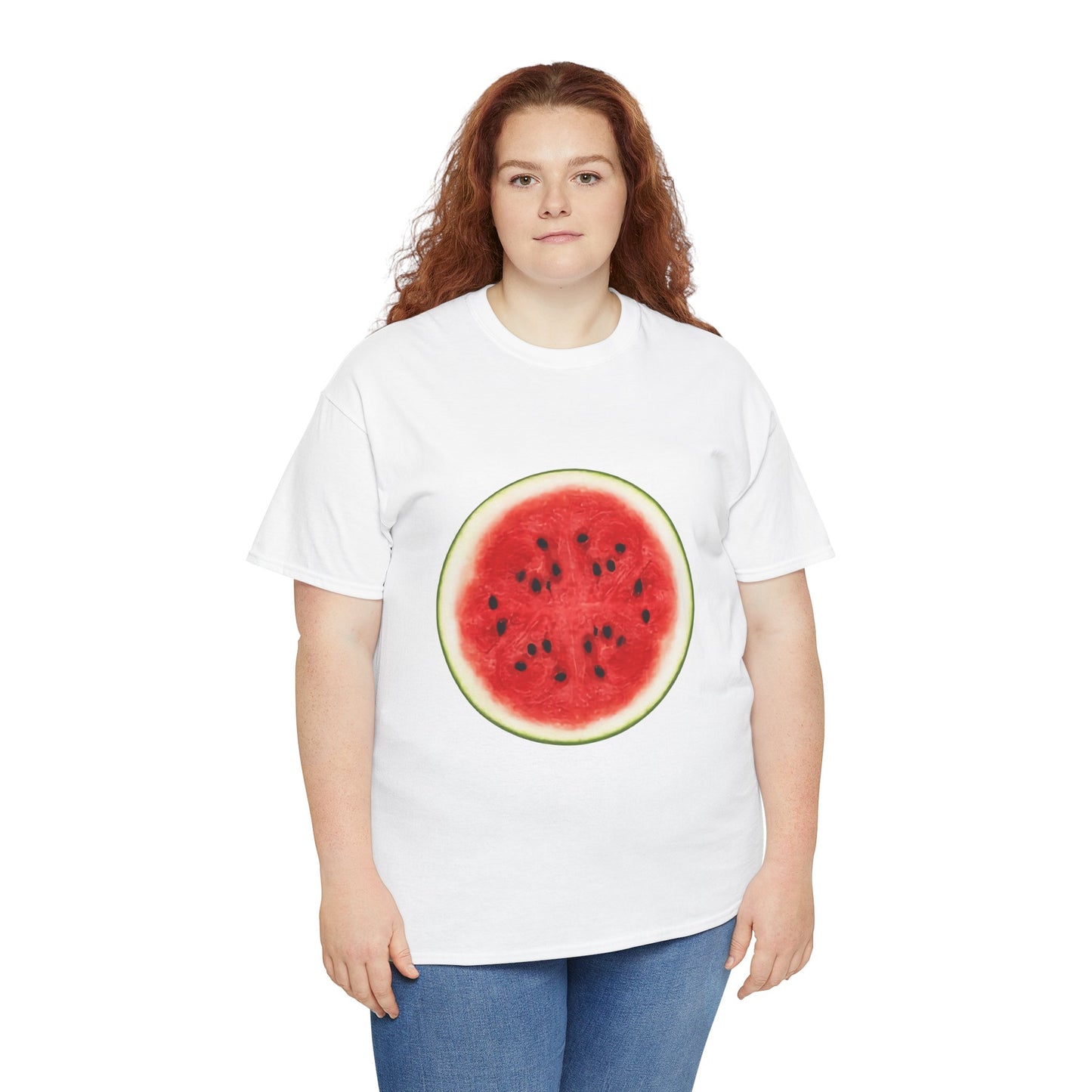 Watermelon Slice Graphic T-Shirt | Funny "One in a Melon" Tee | Easy Lazy Halloween Costume | Unisex Summer Top