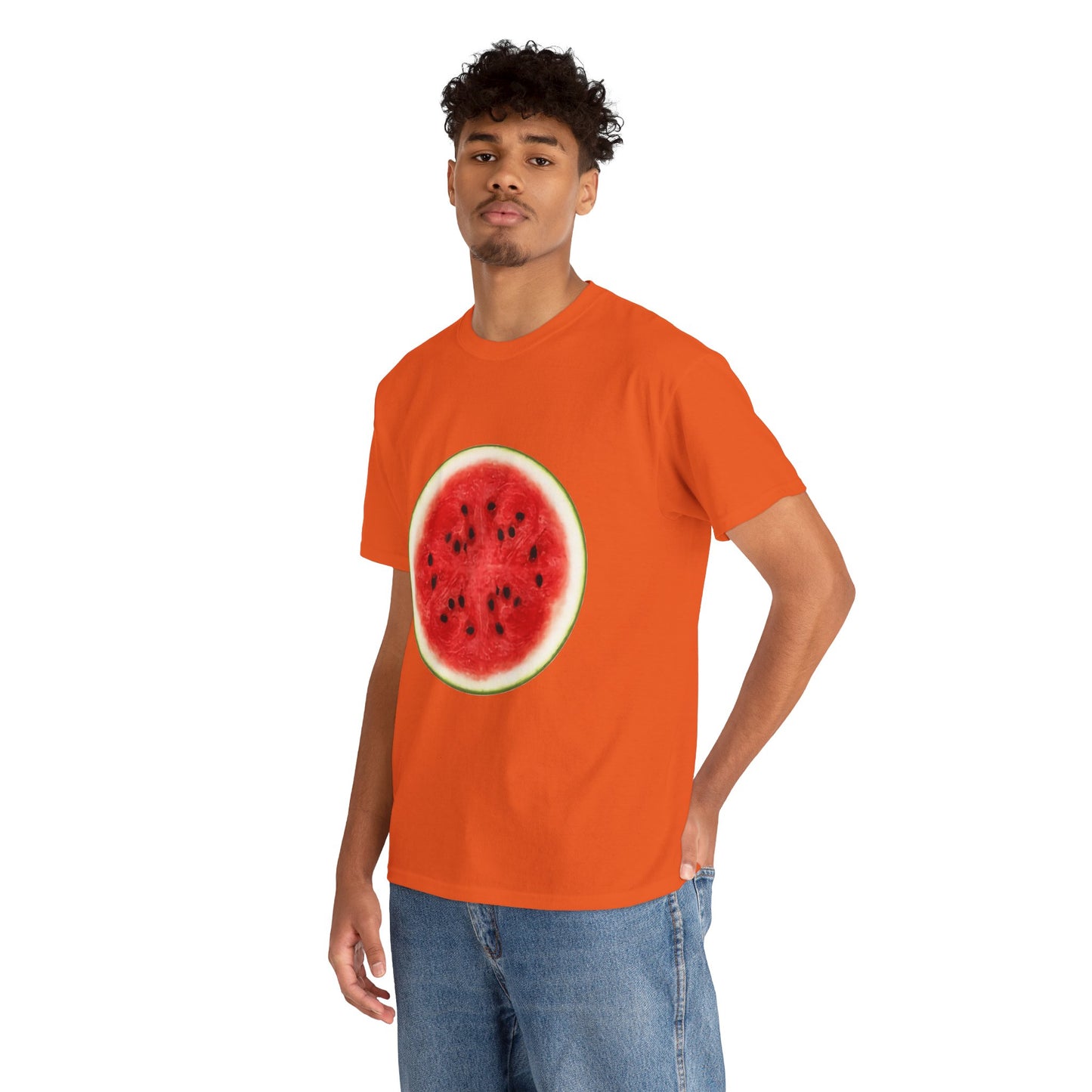 Watermelon Slice Graphic T-Shirt | Funny "One in a Melon" Tee | Easy Lazy Halloween Costume | Unisex Summer Top