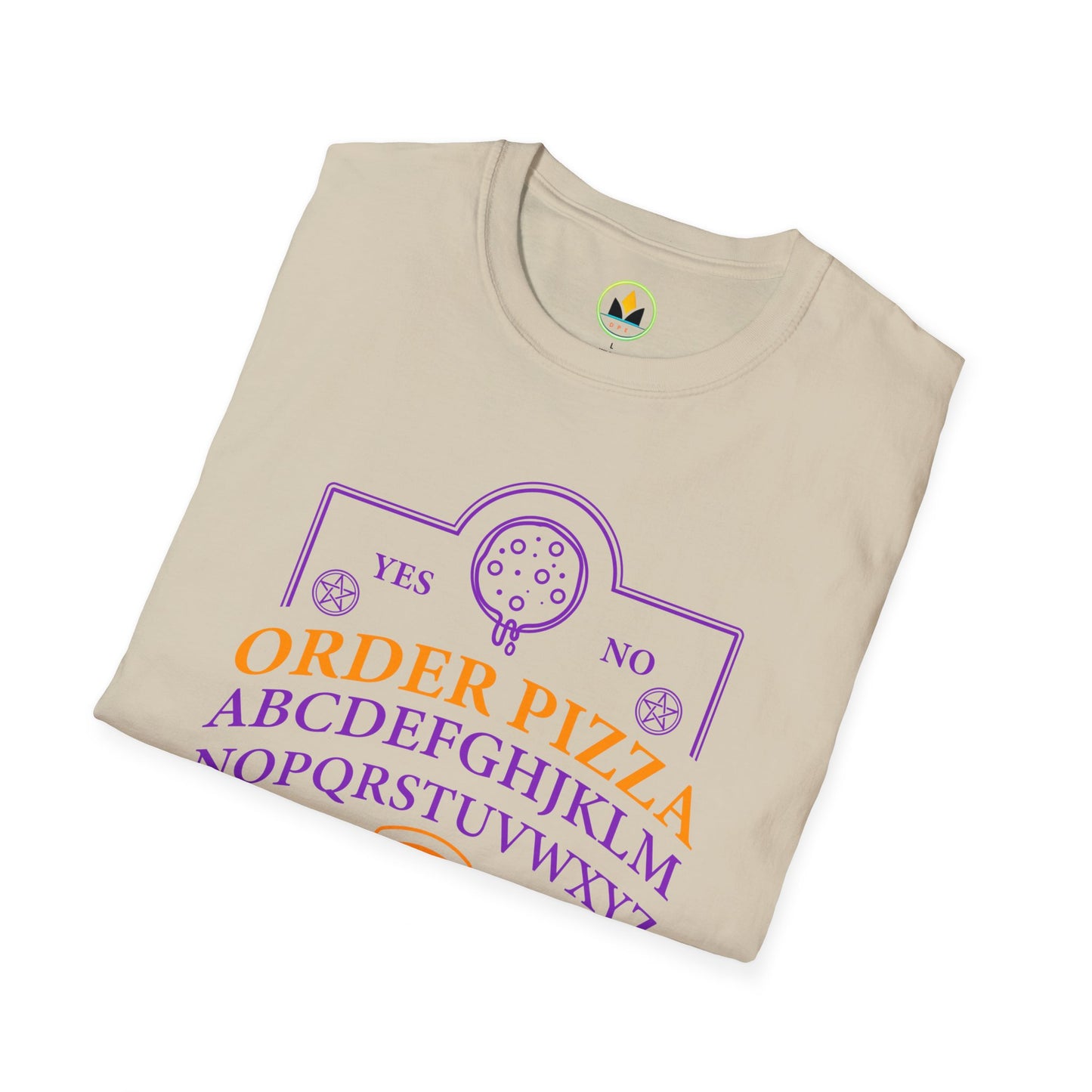 Mystic Pizza Ouija - Unique Spooky Halloween T-Shirt |