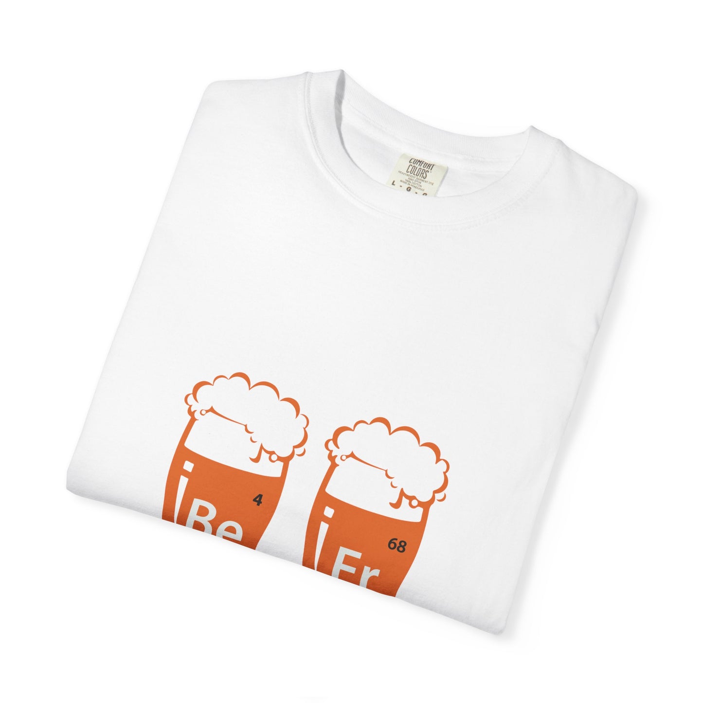 Beer Chemistry T-Shirt BeEr Elements Graphic Comfort Colors Ring Spun Tee - Viral Science Nerd Gift