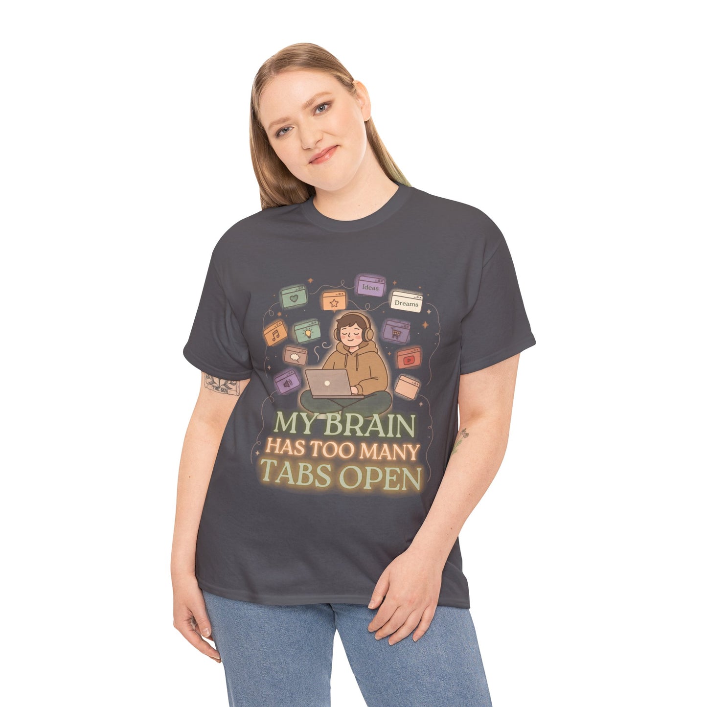 ADHD Night Mode | Neon "2AM Hyperfixation" Aesthetic Tee