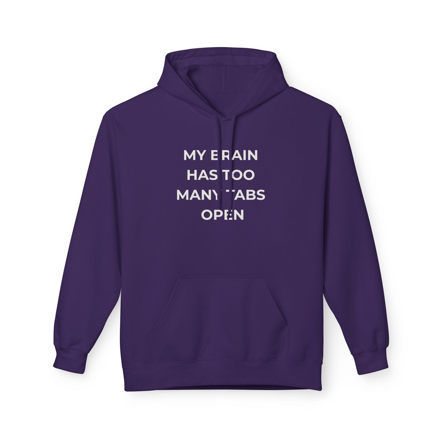 My Brain Has Too Many Tabs Open Hoodie | Funny ADHD Gift | Cozy Lofi Pullover