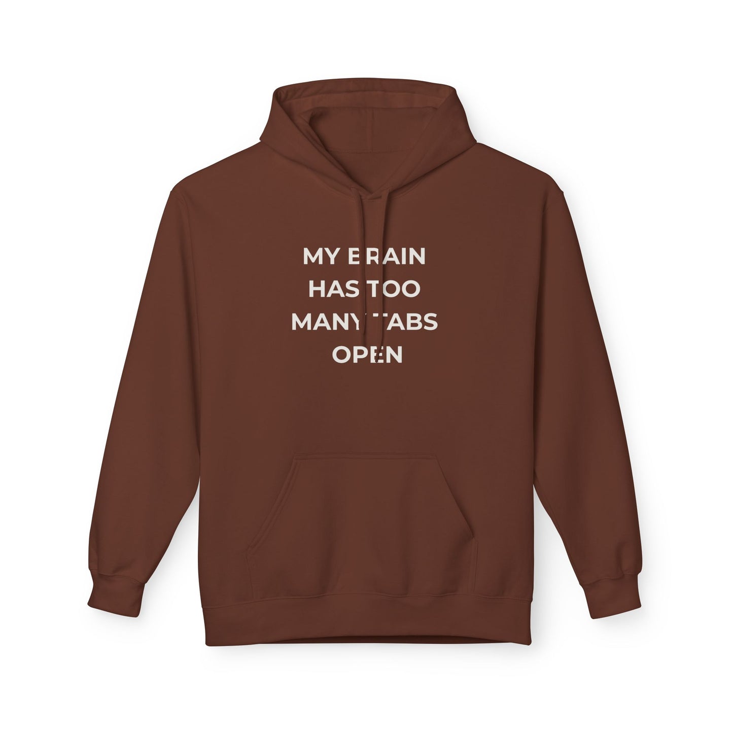 My Brain Has Too Many Tabs Open Hoodie | Funny ADHD Gift | Cozy Lofi Pullover