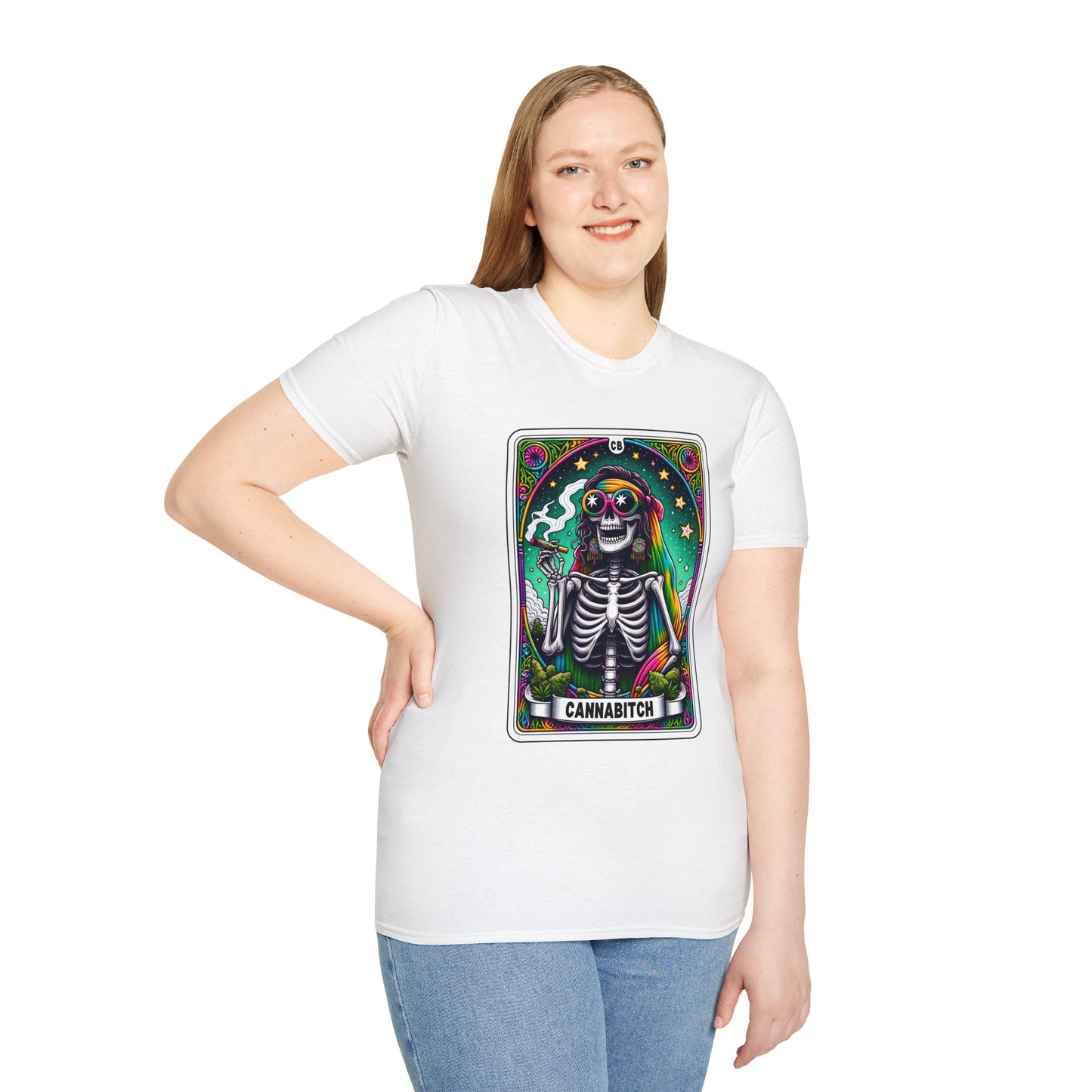 Cannabitch - Unique Spooky Halloween T-Shirt with a Twist