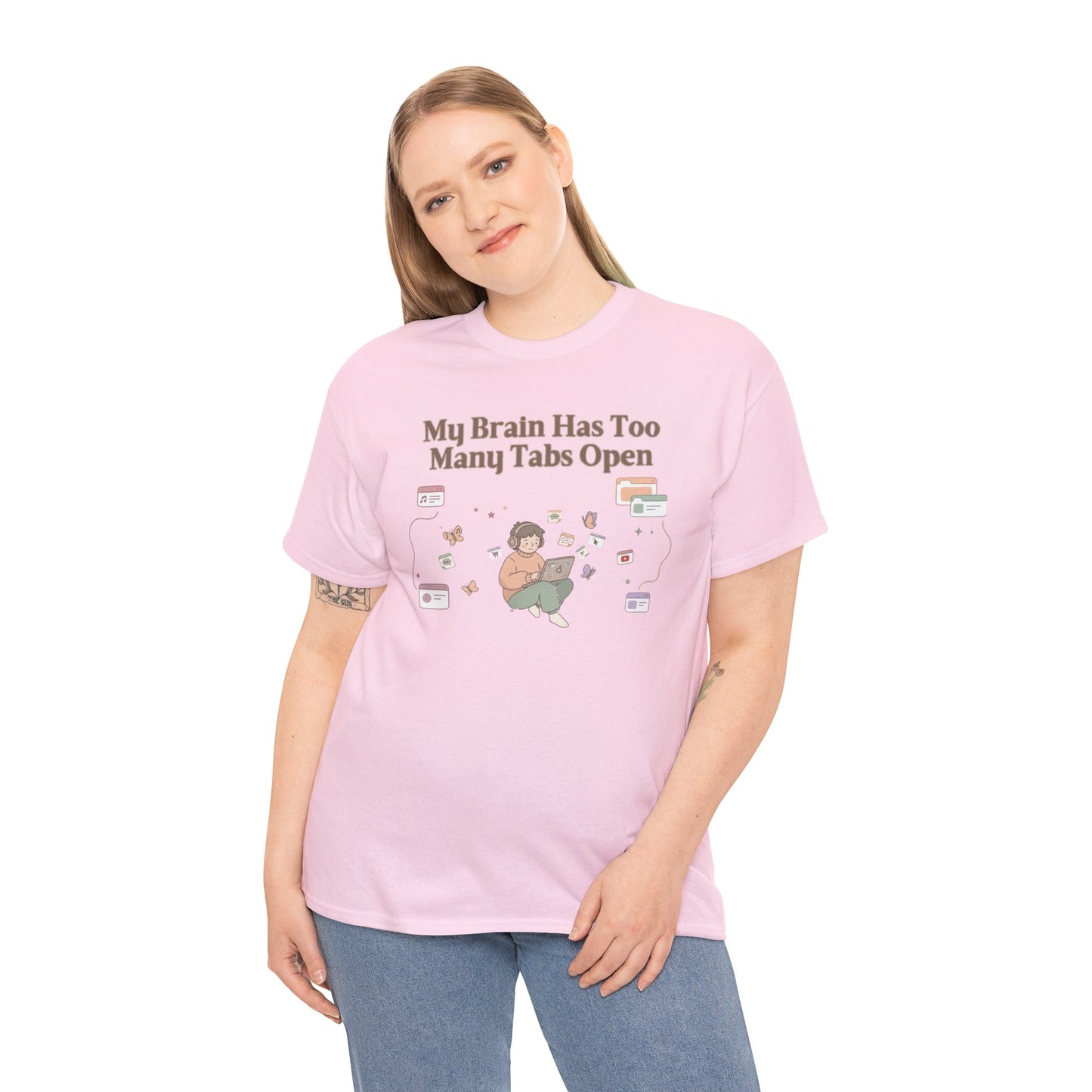 Hyper-Focus Mode: ENGAGED 🎧 The 'Brain Has Too Many Tabs Open' Neurospicy Tee