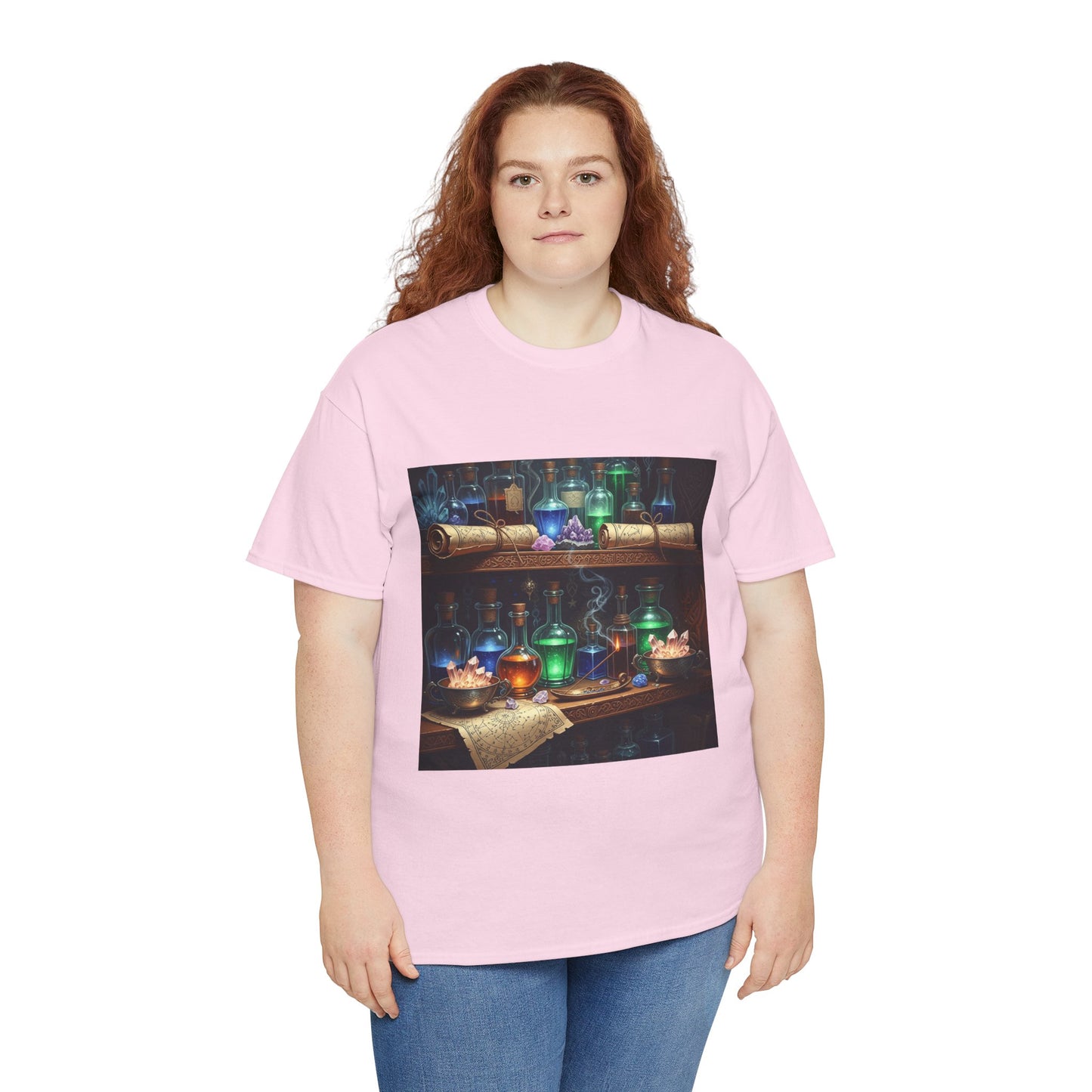 Witch's Potion Shelf Halloween Tee