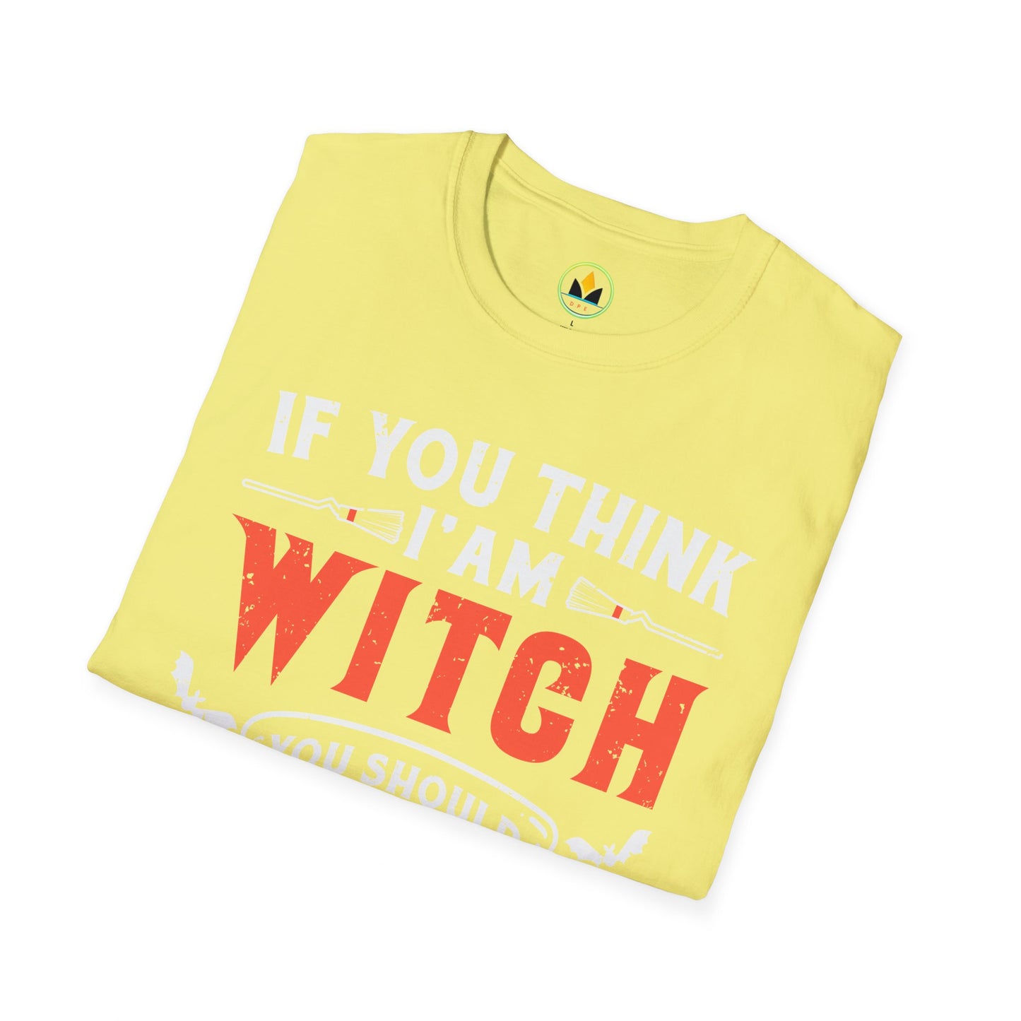 Humorous Witch Sister Halloween Unique Spooky Season Softstyle T-Shirt