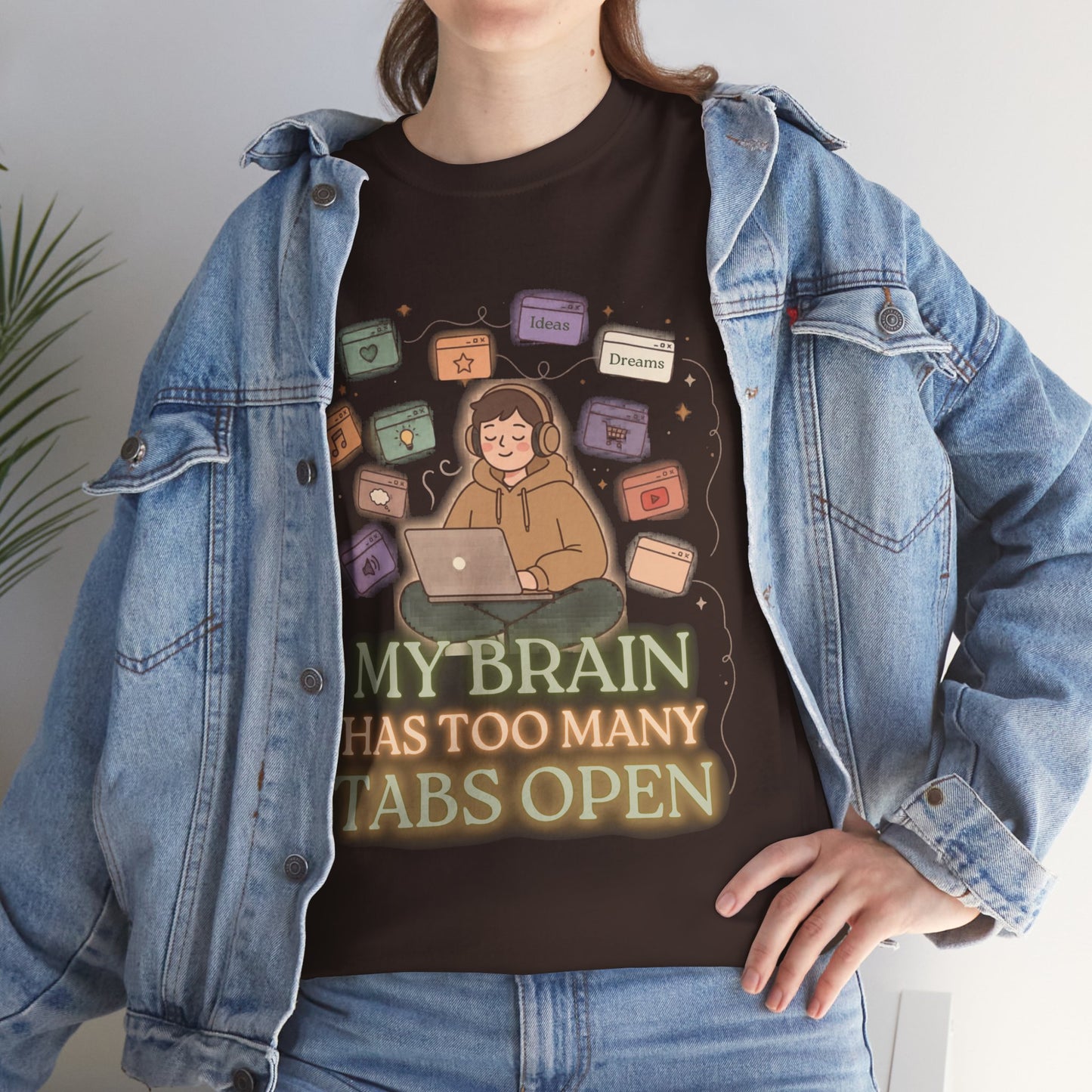 ADHD Night Mode | Neon "2AM Hyperfixation" Aesthetic Tee