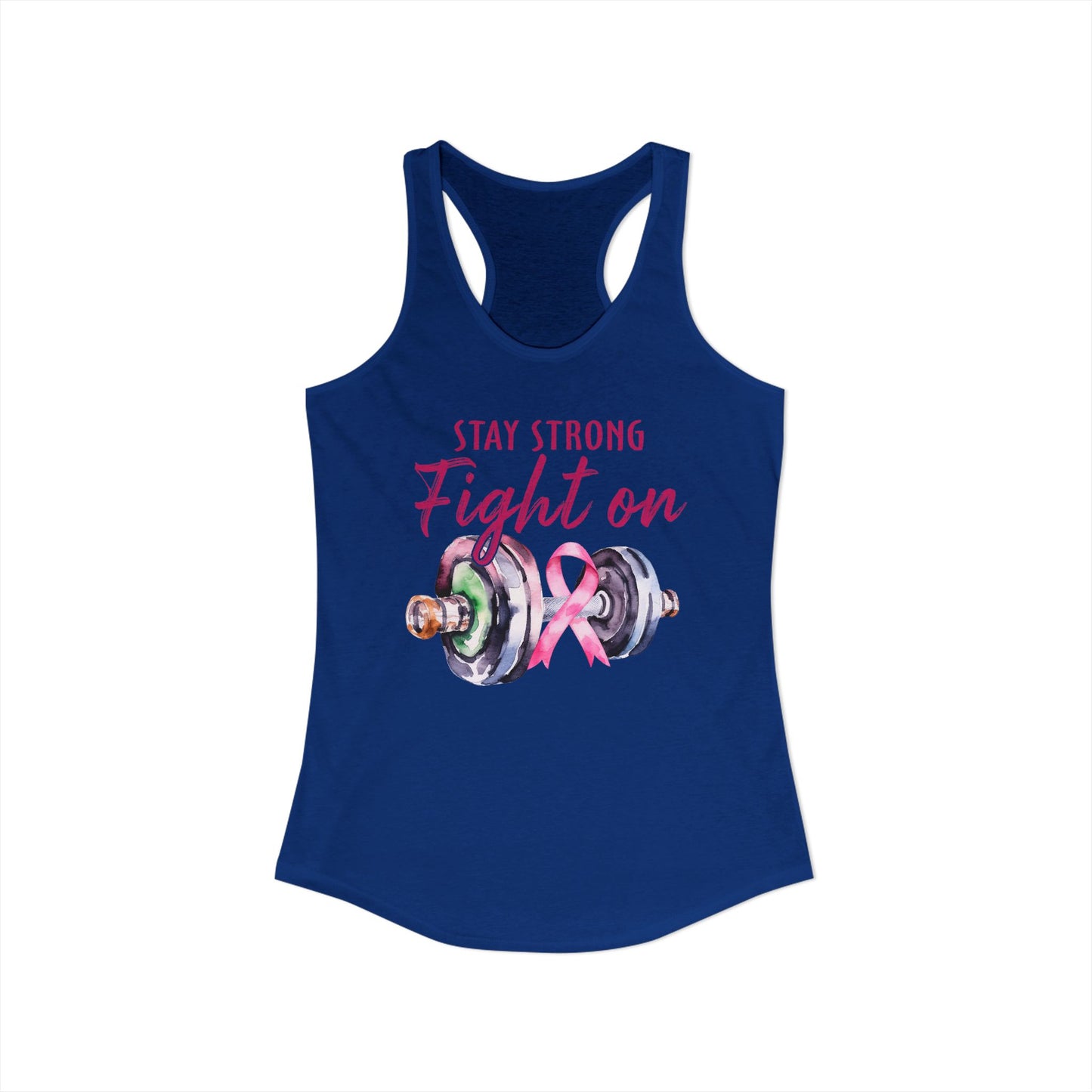 Empowerment Women’s Cancer Awareness Tank Top - Motivational Fitness Apparel