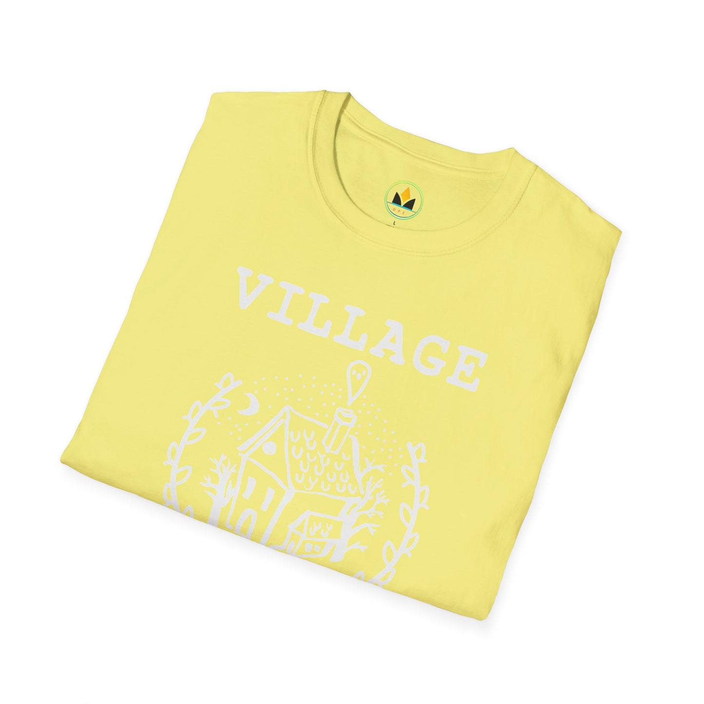 Village Witch Cottagecore T‑Shirt – Cozy Haunted Cottage Graphic for Everyday Magic