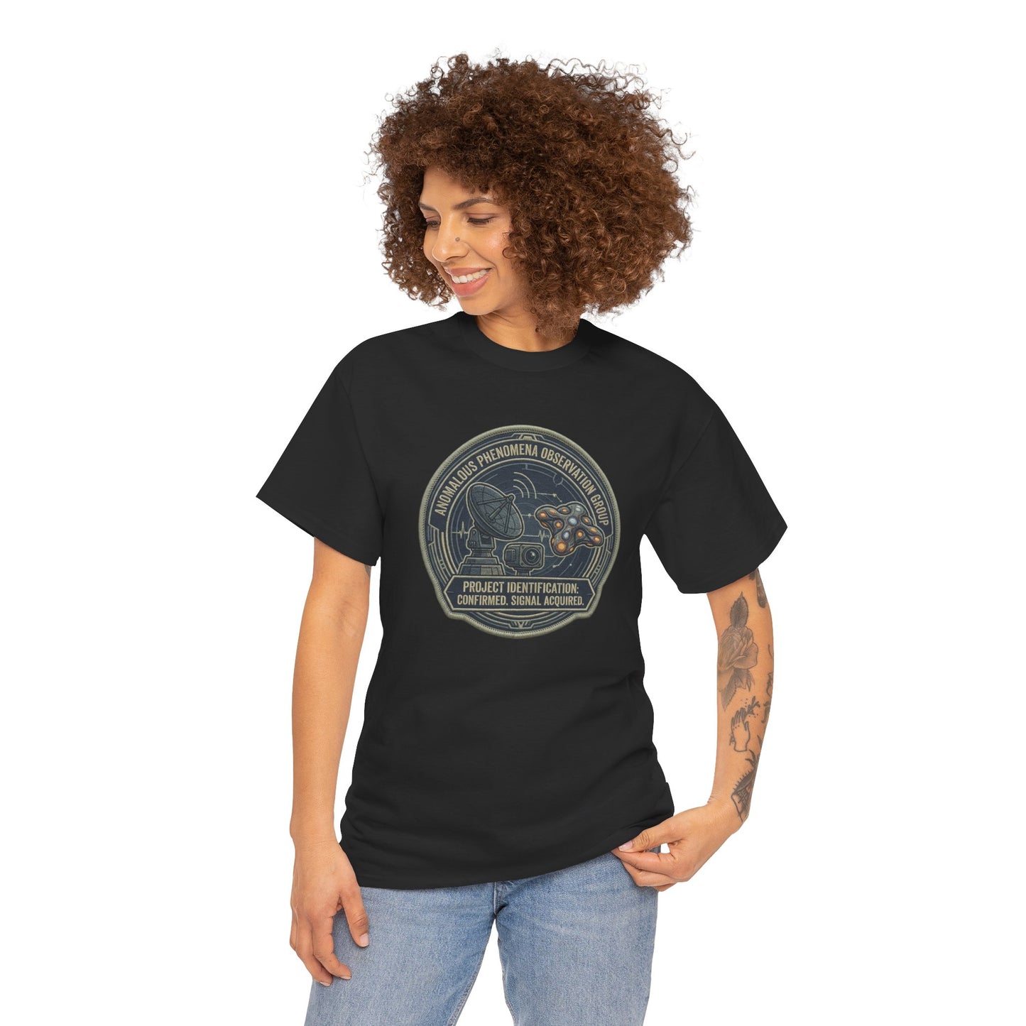 UAP Tracking Array: Classified Sensor Data Graphic Tee