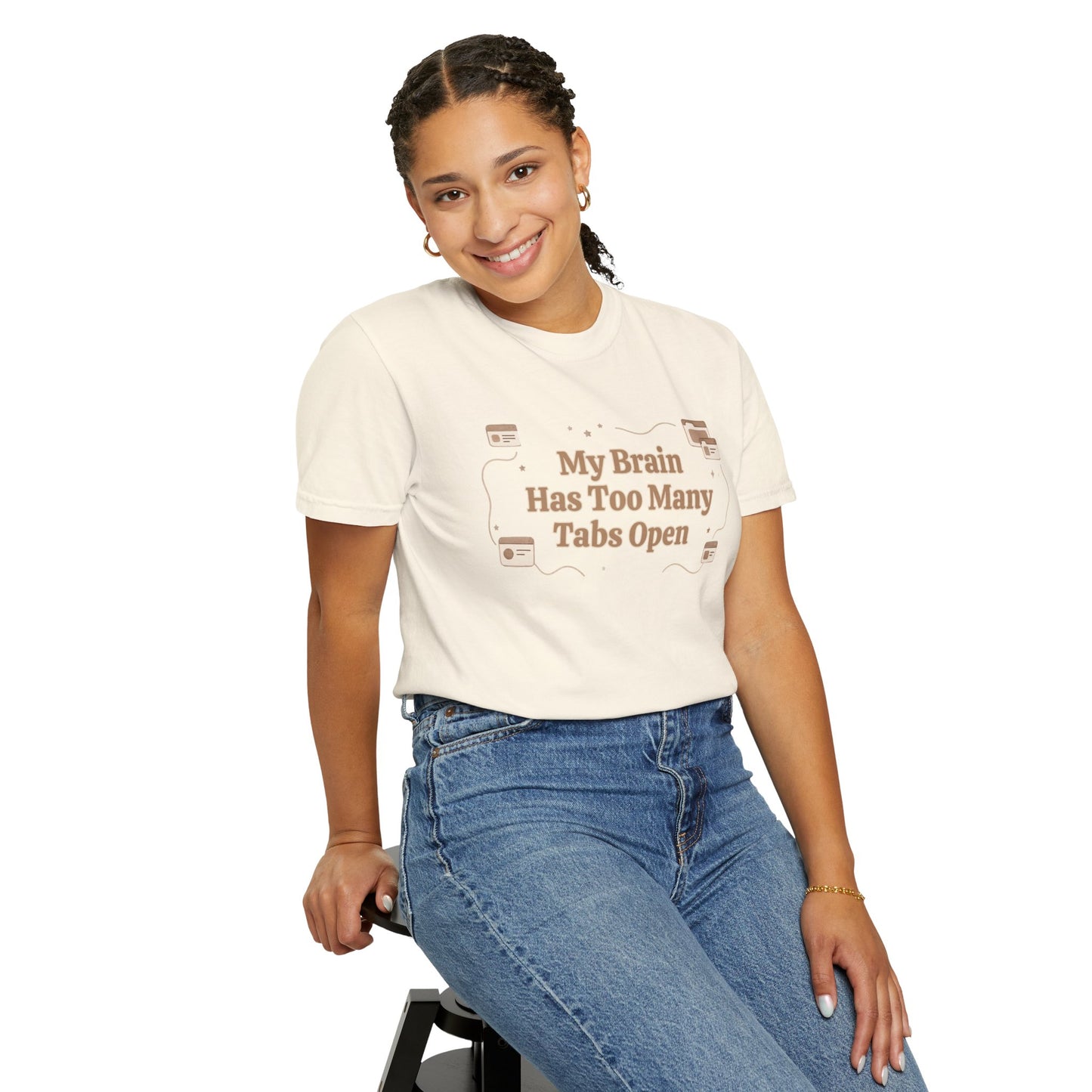 The "Too Many Tabs" ADHD Aesthetic Comfort Tee