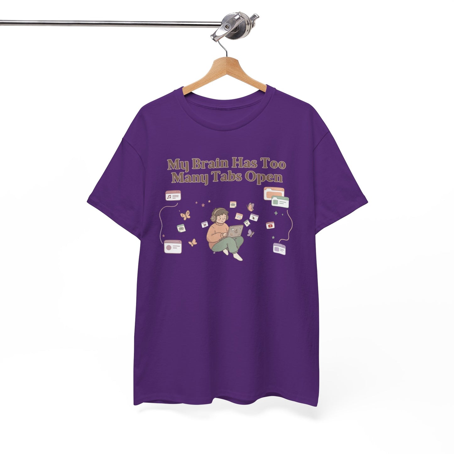 Hyper-Focus Mode: ENGAGED 🎧 The 'Brain Has Too Many Tabs Open' Neurospicy Tee