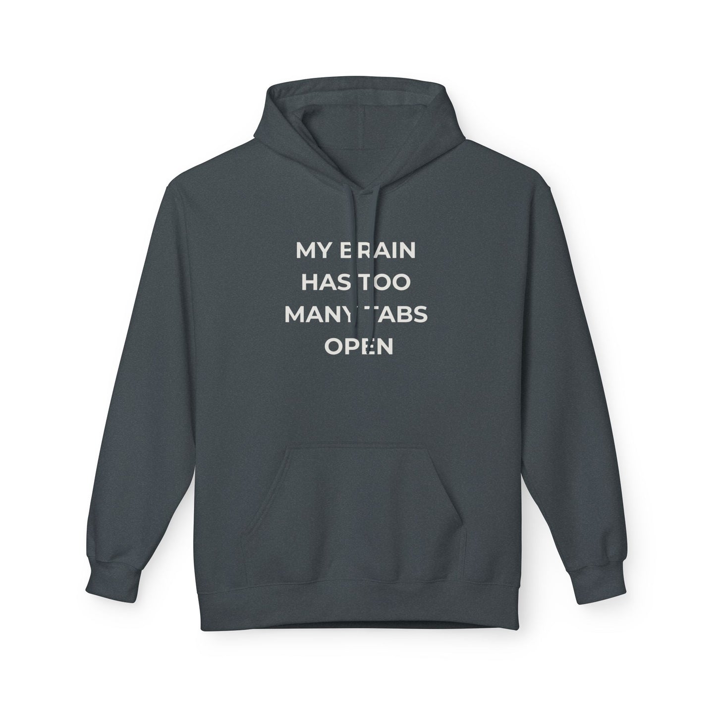 My Brain Has Too Many Tabs Open Hoodie | Funny ADHD Gift | Cozy Lofi Pullover