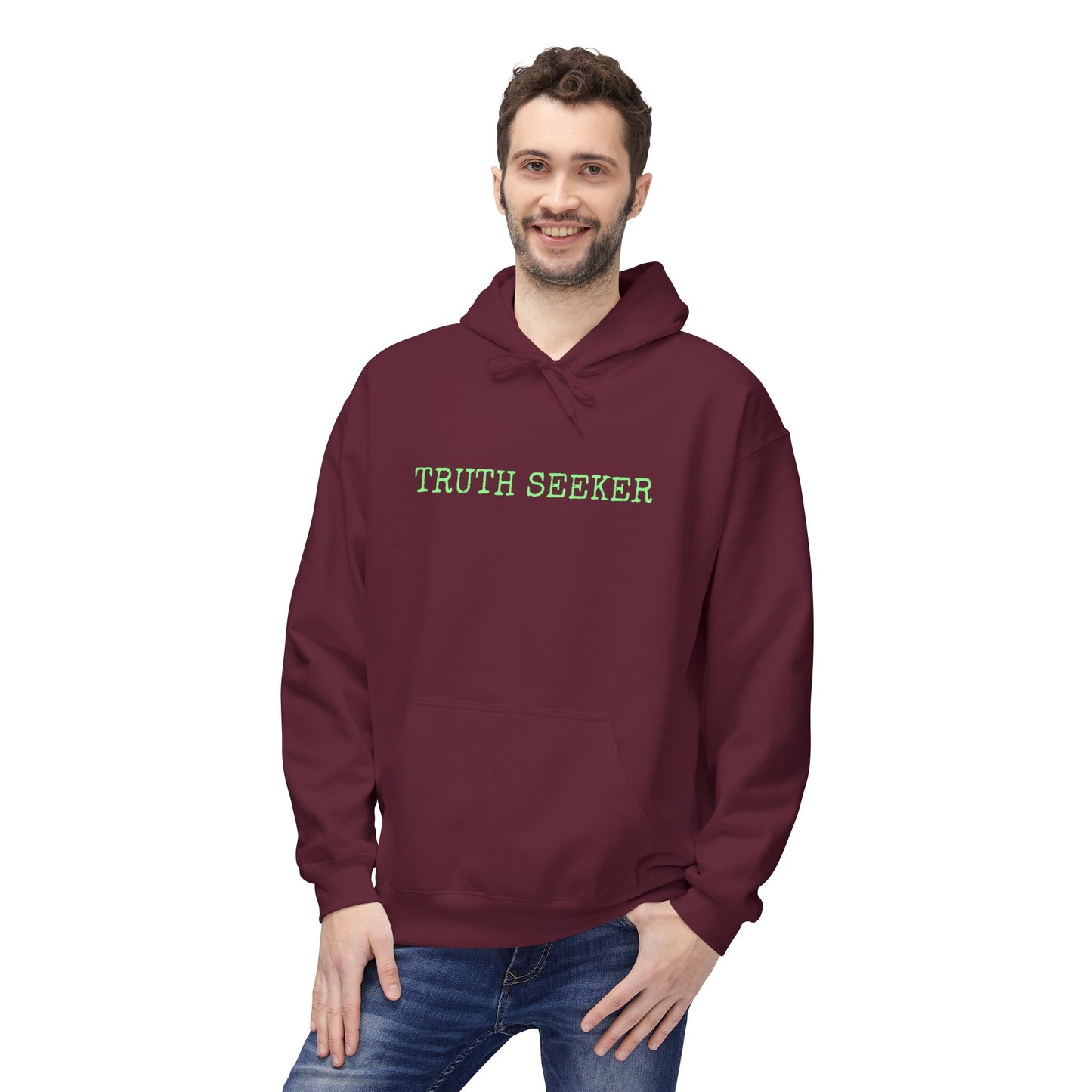 Truth Seeker Hoodie | Official @parafiles:X Merch | Paranormal Pullover Gift