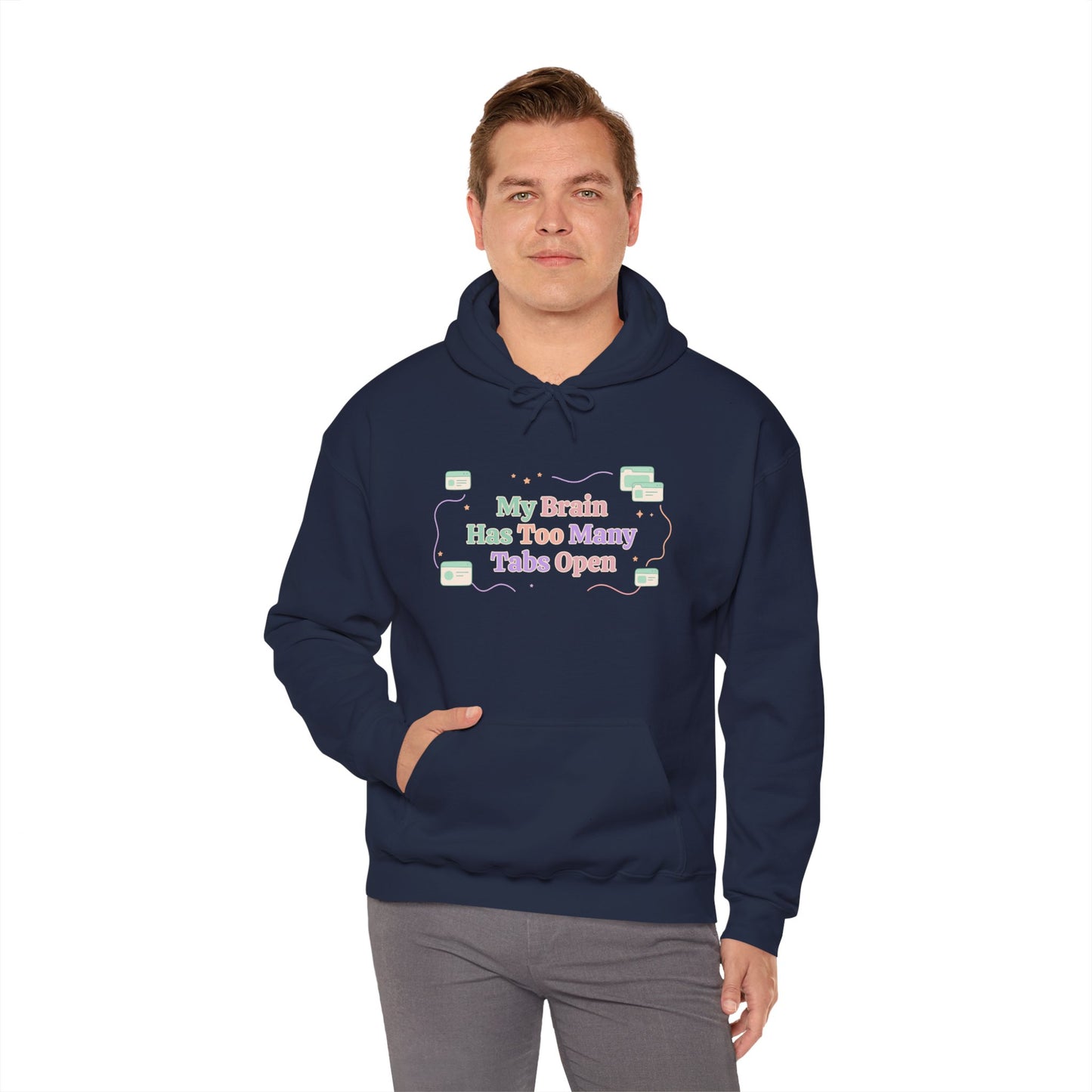 ADHD Hyperfixation Mode | Retro "Locked In" Aesthetic Hoodie