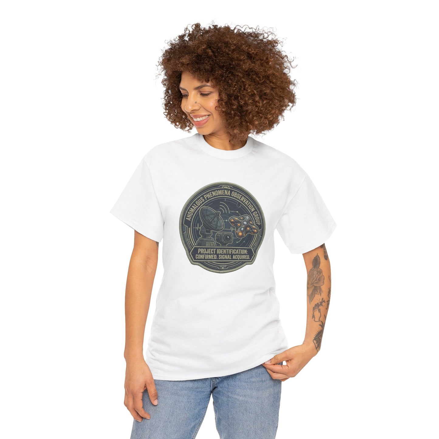 UAP Tracking Array: Classified Sensor Data Graphic Tee