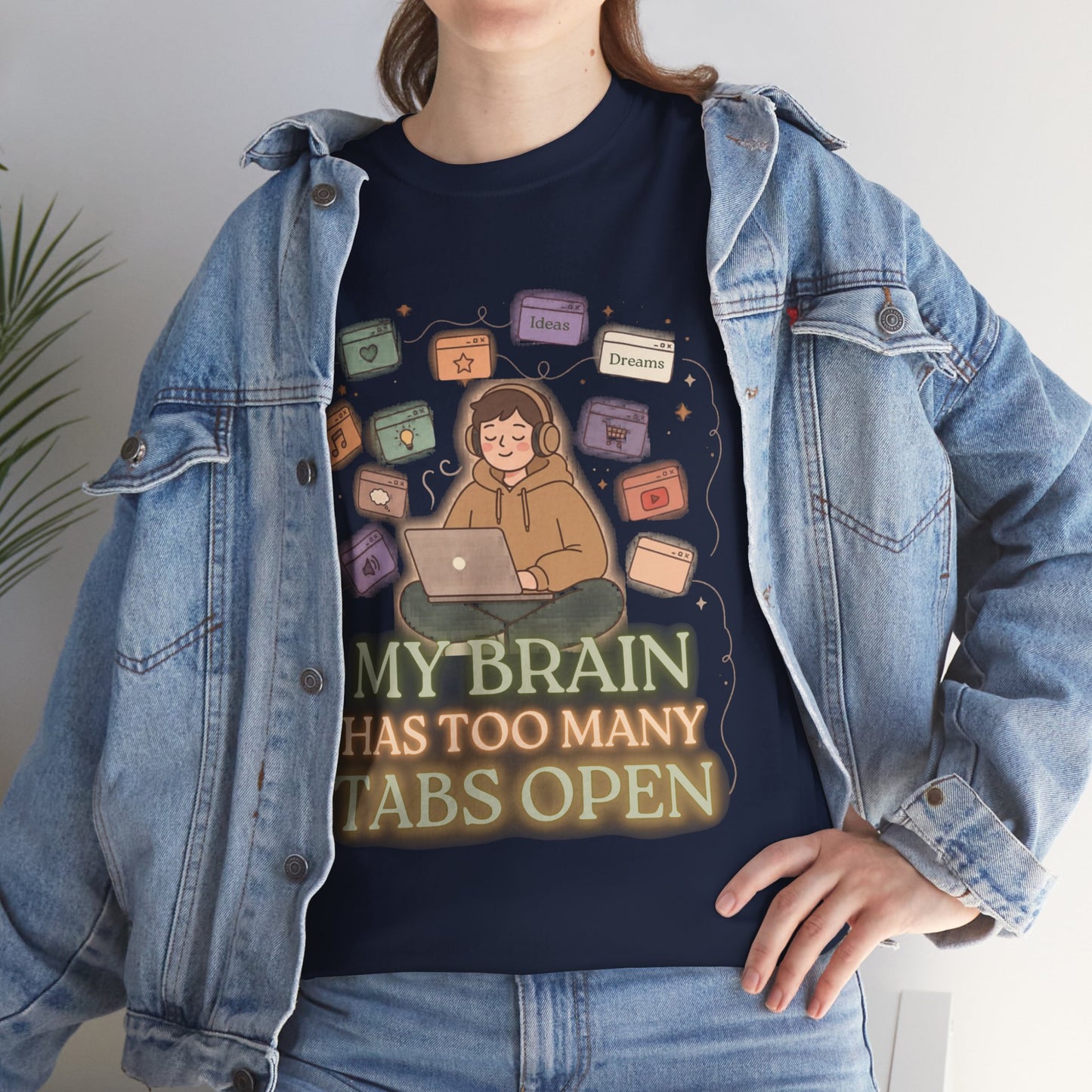 ADHD Night Mode | Neon "2AM Hyperfixation" Aesthetic Tee