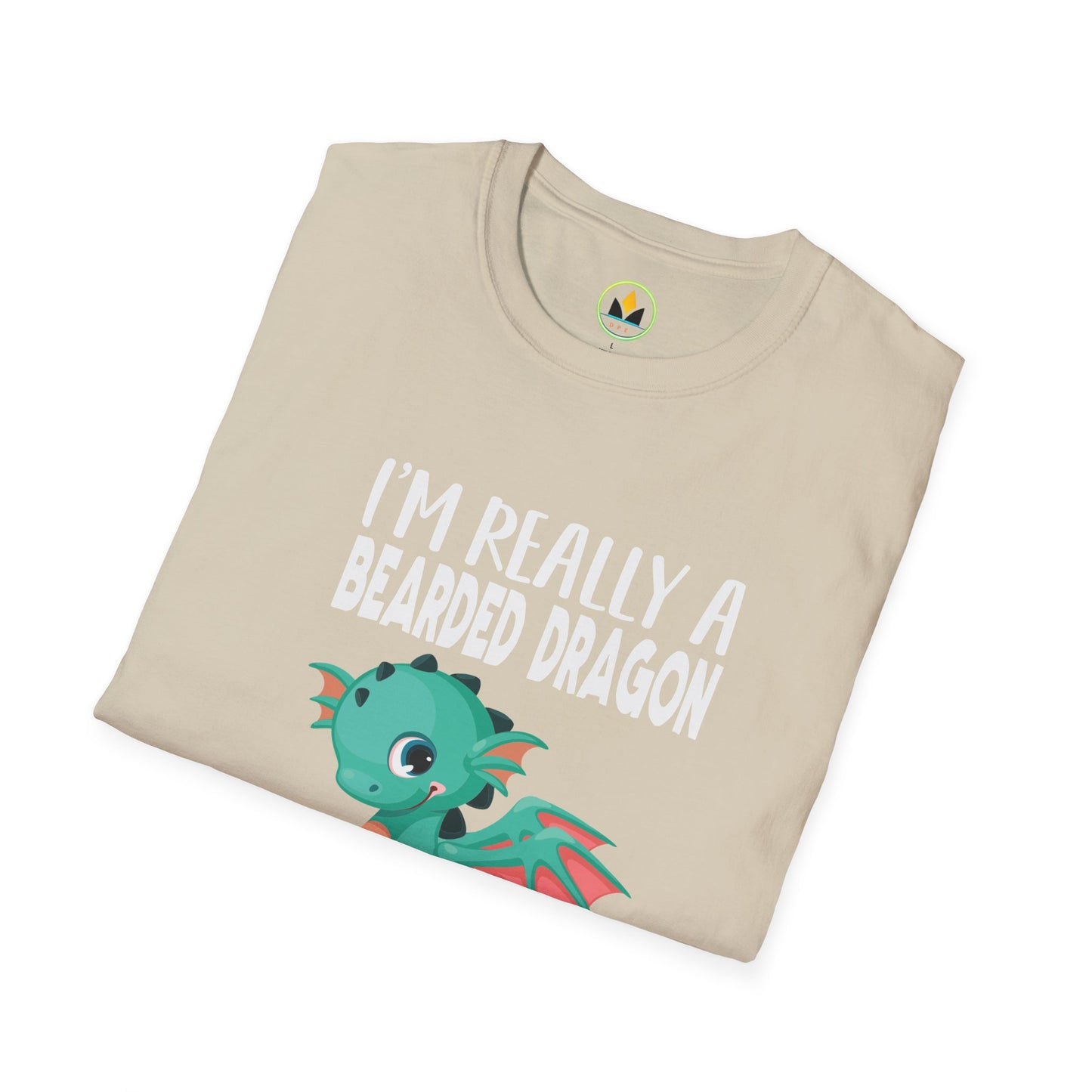 I’m Really a Bearded Dragon in a Human Costume – Cute Halloween Reptile Lover T‑Shirt