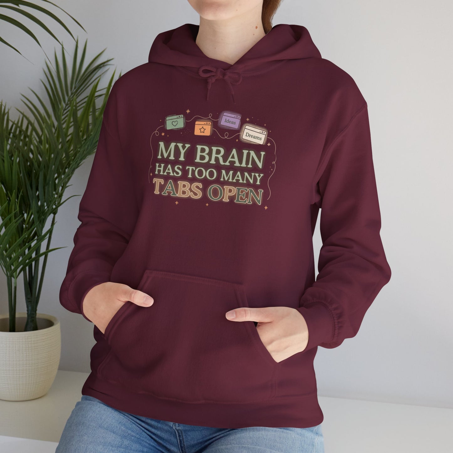 ADHD Hyper-fixation Mode | Retro Aesthetic  Hoodie