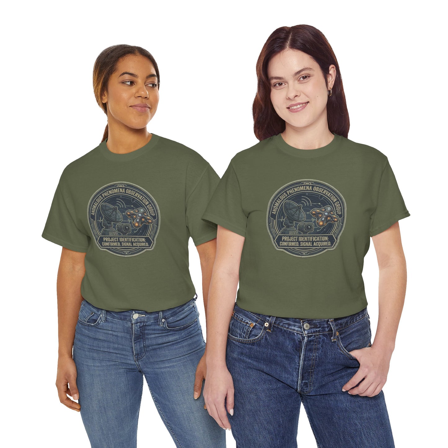 UAP Tracking Array: Classified Sensor Data Graphic Tee