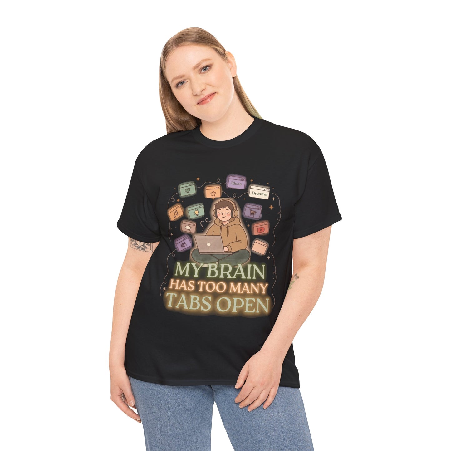 ADHD Night Mode | Neon "2AM Hyperfixation" Aesthetic Tee