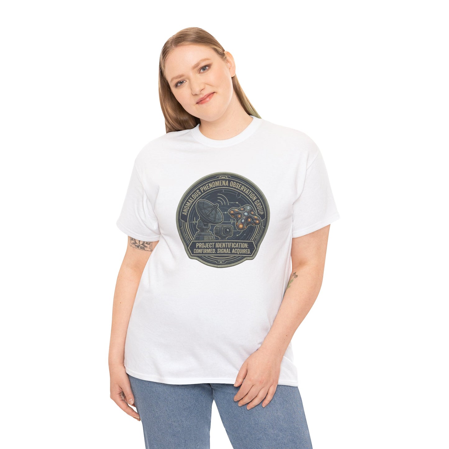 UAP Tracking Array: Classified Sensor Data Graphic Tee