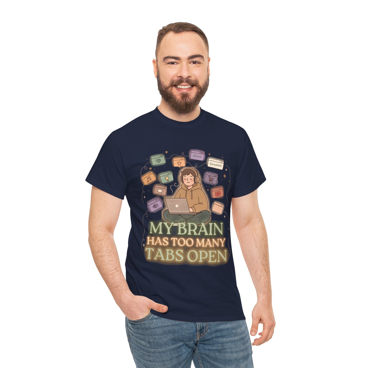 ADHD Night Mode | Neon "2AM Hyperfixation" Aesthetic Tee