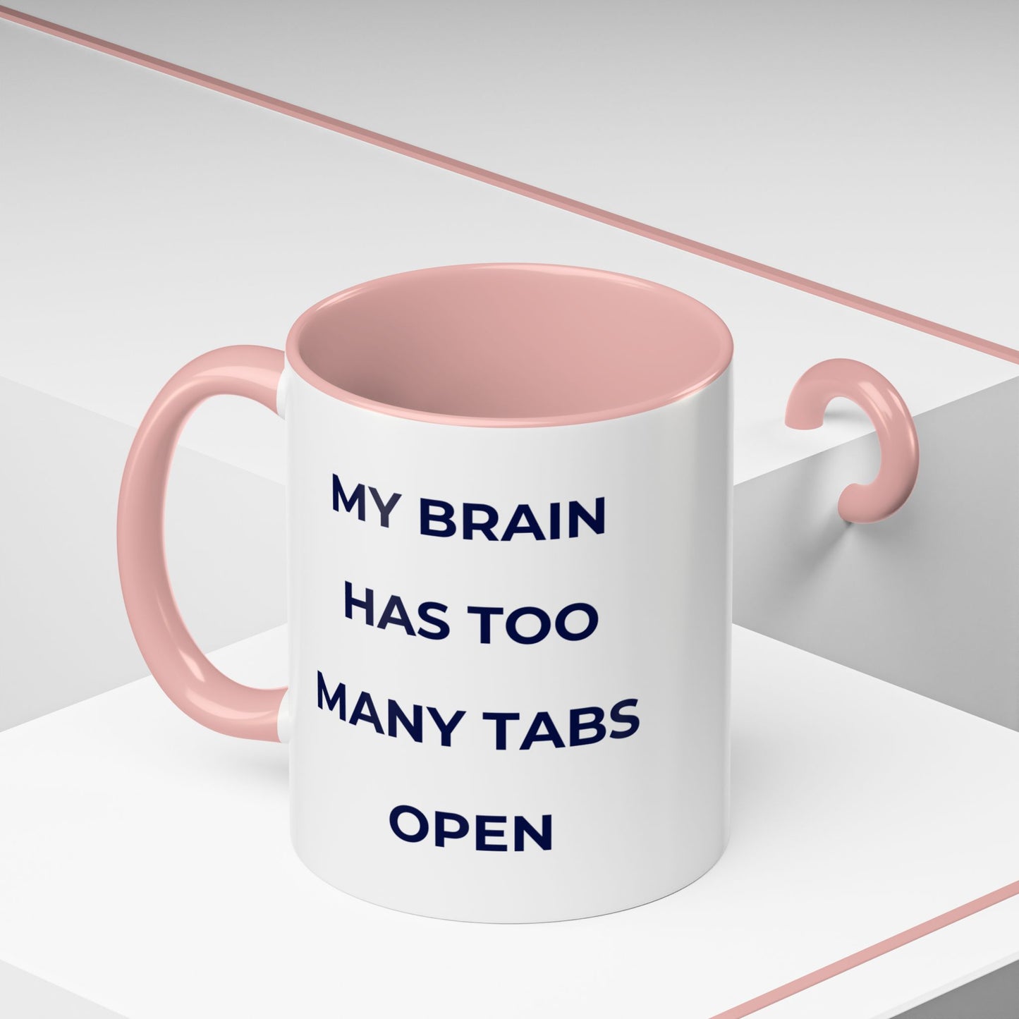 My Brain Has Too Many Tabs Open Mug | Funny ADHD Gift | Lofi Office Coffee Cup (11oz)