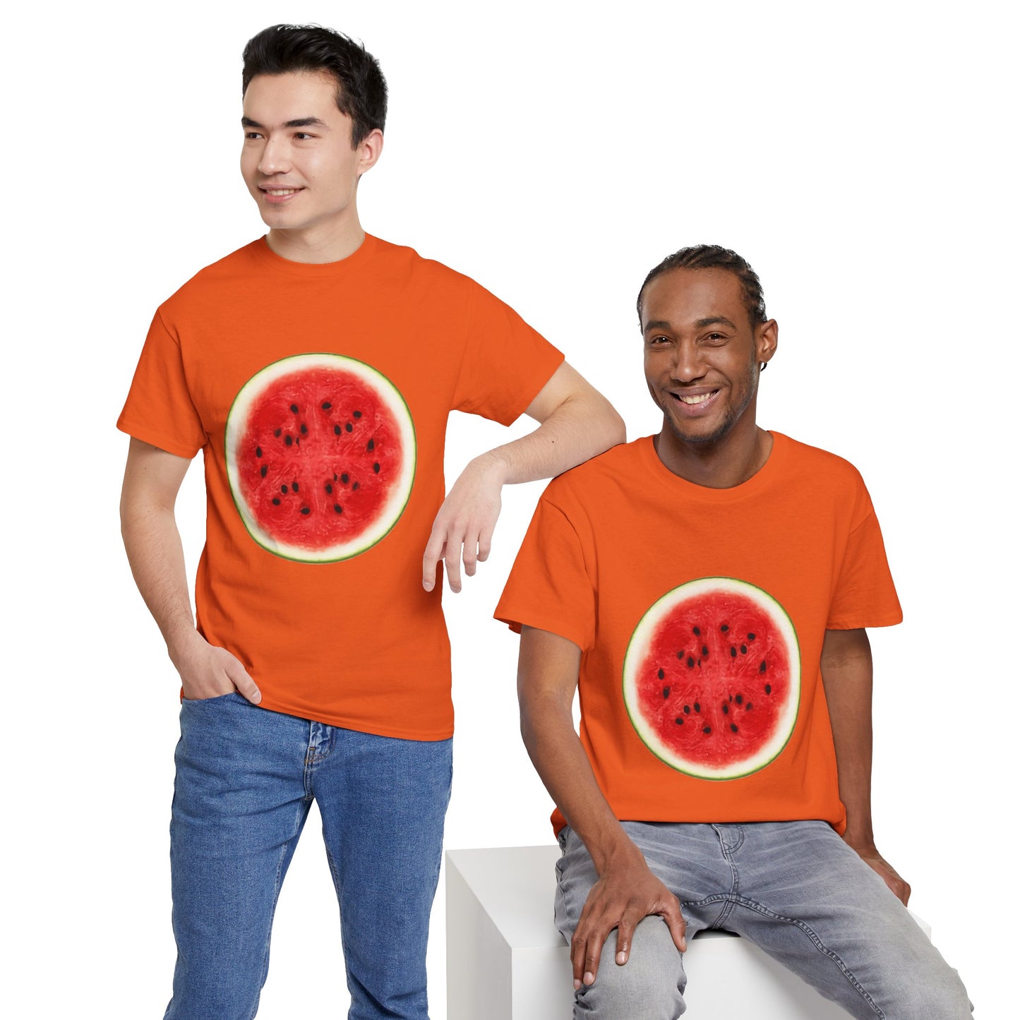 Watermelon Slice Graphic T-Shirt | Funny "One in a Melon" Tee | Easy Lazy Halloween Costume | Unisex Summer Top
