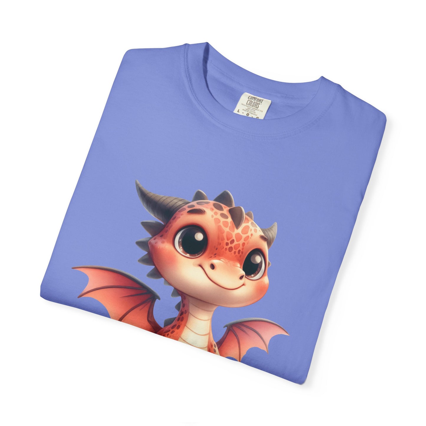 Adorable Dragon Whelp Tee - Soft Cotton T-Shirt with Fantasy Creature tee