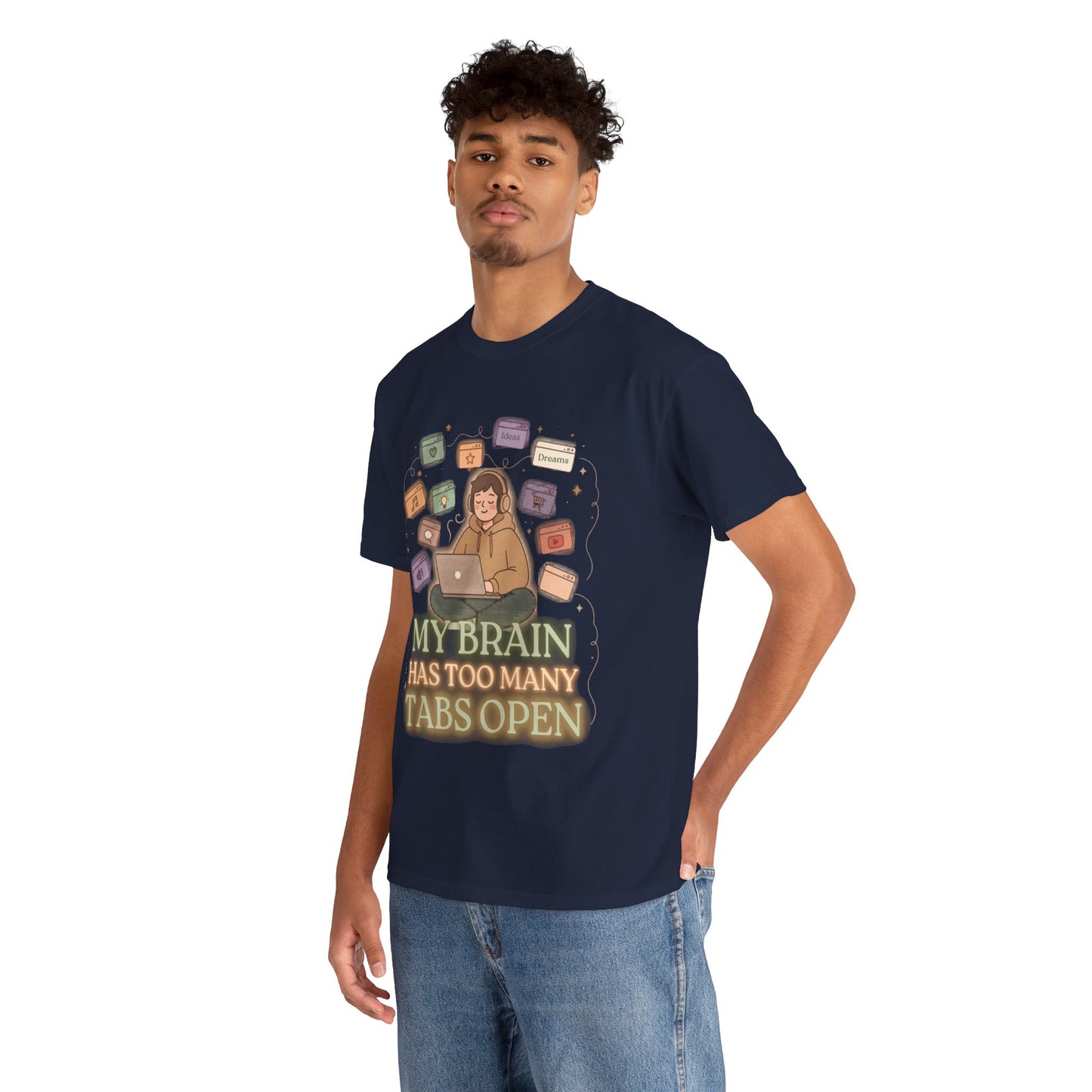 ADHD Night Mode | Neon "2AM Hyperfixation" Aesthetic Tee