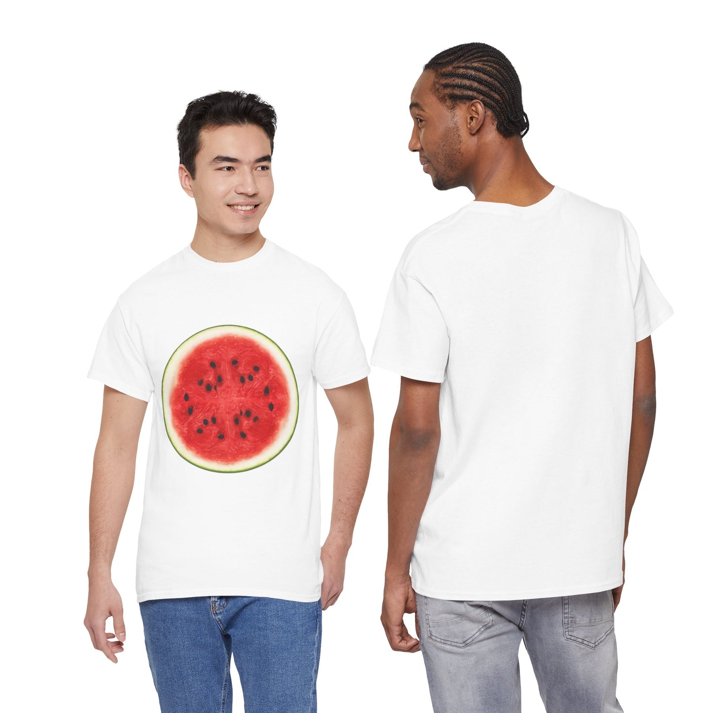 Watermelon Slice Graphic T-Shirt | Funny "One in a Melon" Tee | Easy Lazy Halloween Costume | Unisex Summer Top