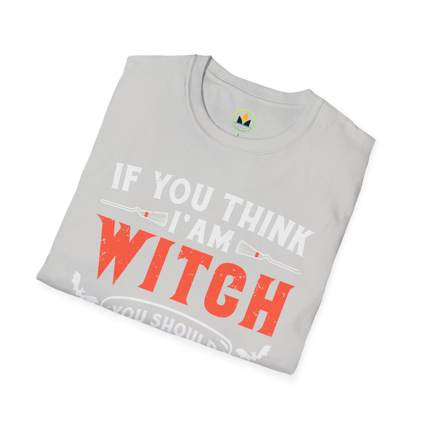 Humorous Witch Sister Halloween Unique Spooky Season Softstyle T-Shirt