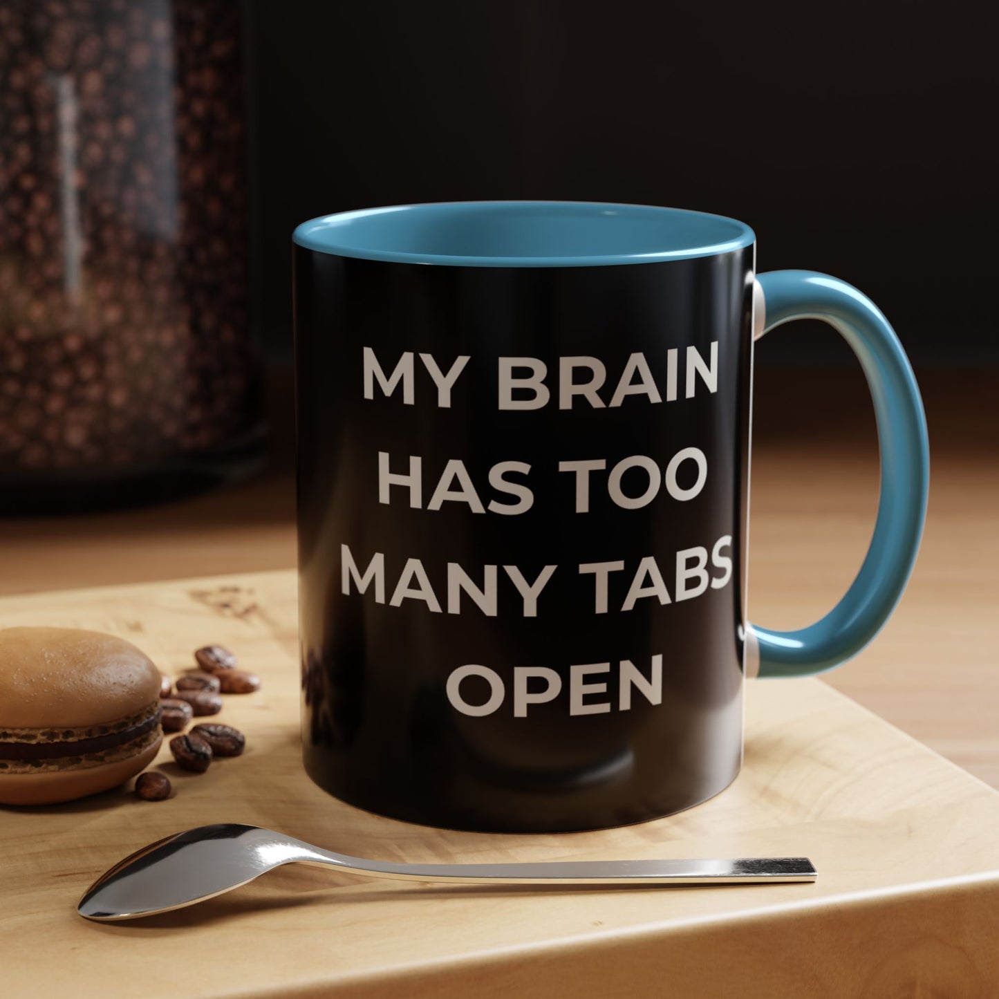 My Brain Has Too Many Tabs Open Mug | Funny ADHD Gift | Lofi Office Coffee Cup (11oz)