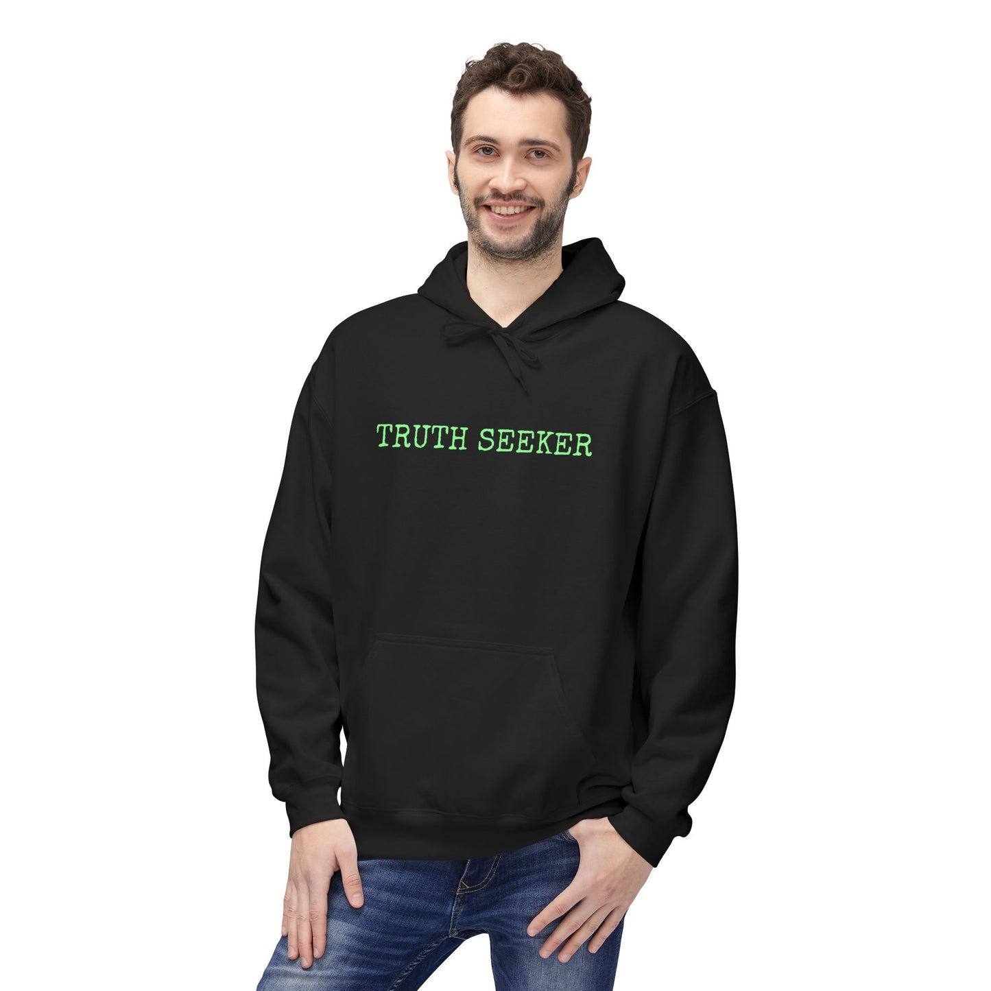 Truth Seeker Hoodie | Official @parafiles:X Merch | Paranormal Pullover Gift