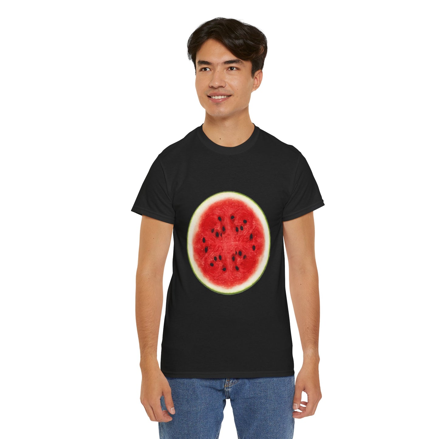 Watermelon Slice Graphic T-Shirt | Funny "One in a Melon" Tee | Easy Lazy Halloween Costume | Unisex Summer Top