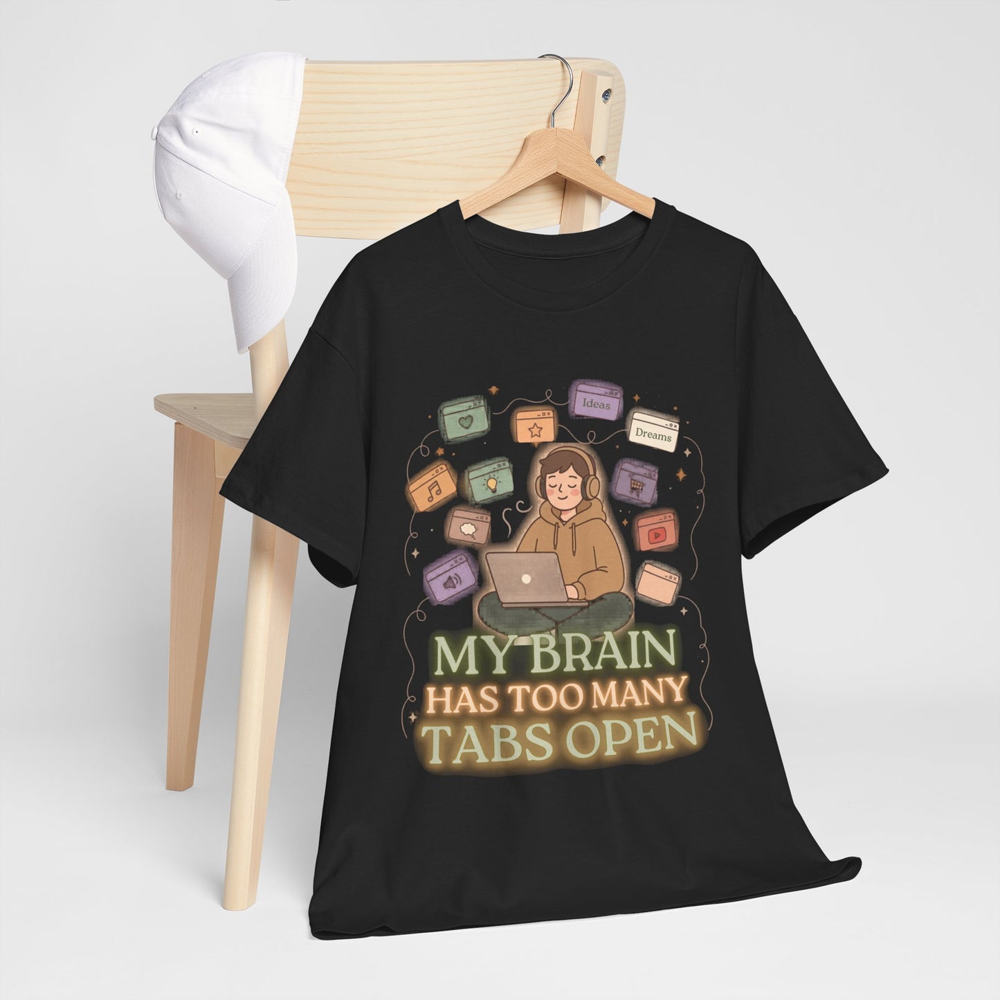 ADHD Night Mode | Neon "2AM Hyperfixation" Aesthetic Tee